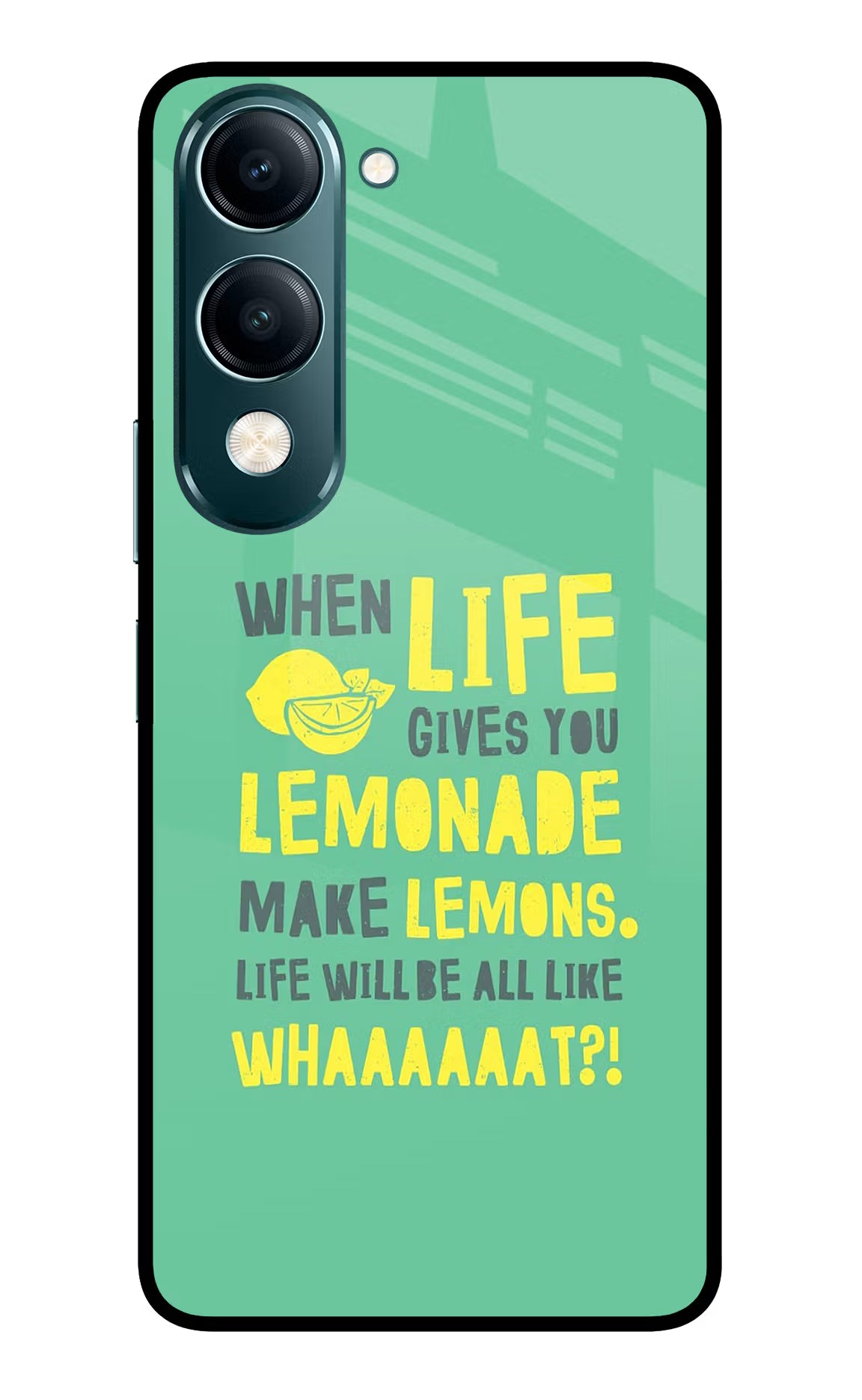 Quote Vivo Y19s 5G Back Cover - Quote Vivo Y19s 5G Glass Case Back Cover by Casekaro Quote Vivo Y19s 5G Glass Case Back Cover by Casekaro