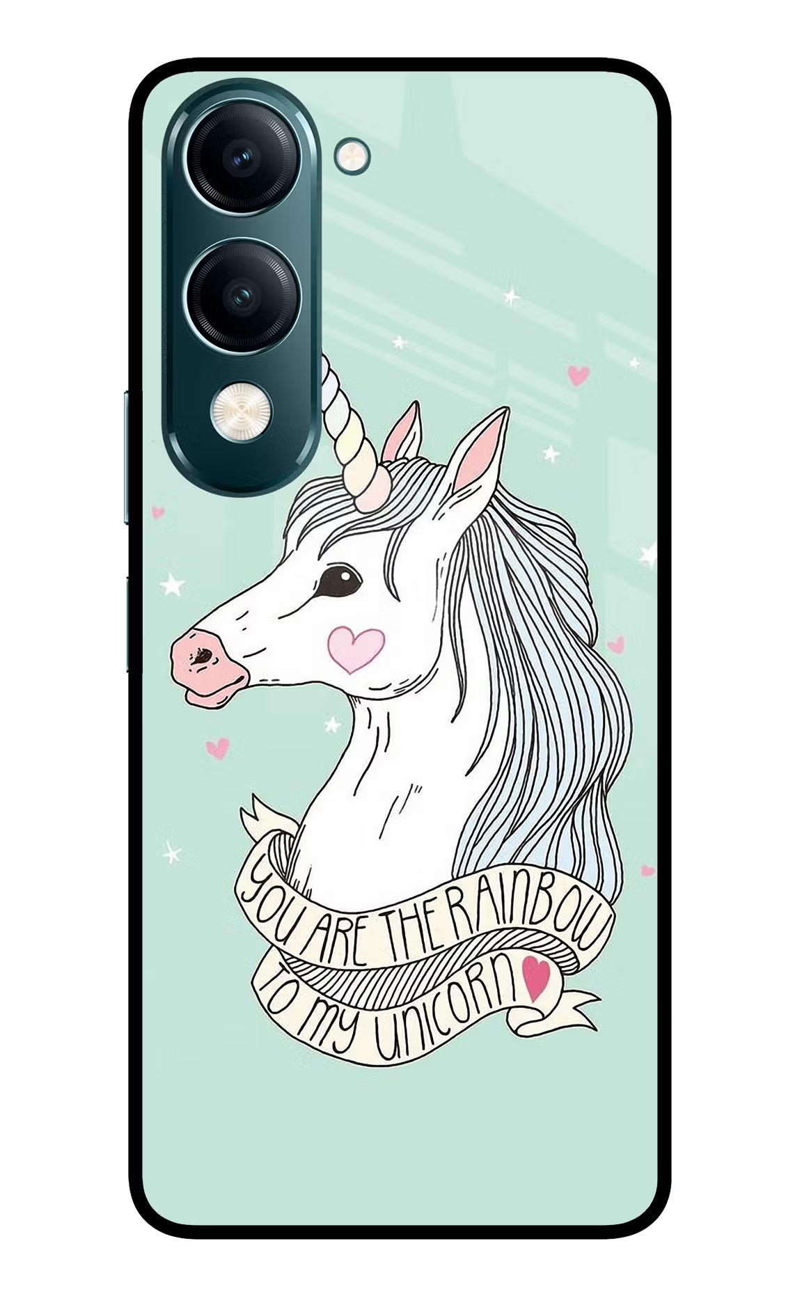 Unicorn Wallpaper Vivo Y19s 5G Glass Case - Unicorn Wallpaper Vivo Y19s 5G Glass Case Unicorn Wallpaper Vivo Y19s 5G Glass Case