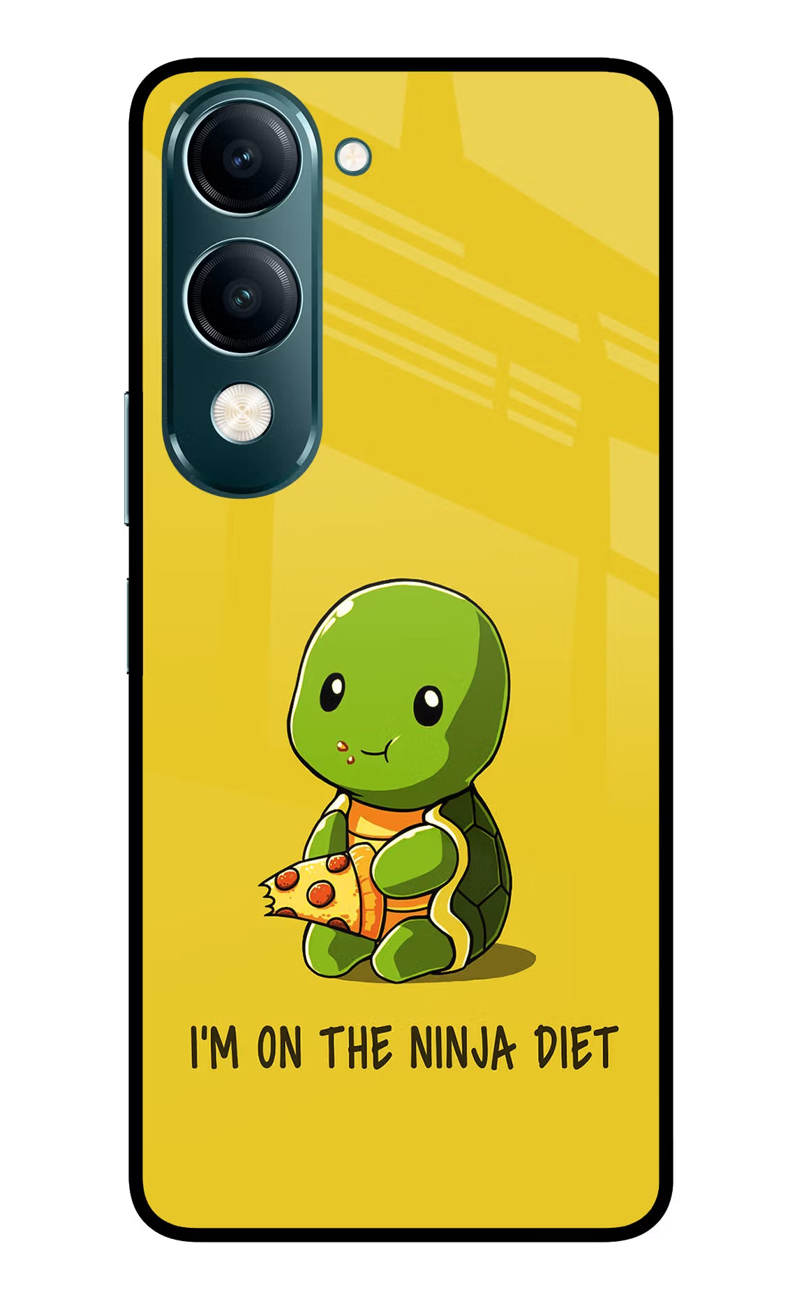 I'm on Ninja Diet Vivo Y19s 5G Glass Case - I'm on Ninja Diet Vivo Y19s 5G Glass Case I'm on Ninja Diet Vivo Y19s 5G Glass Case