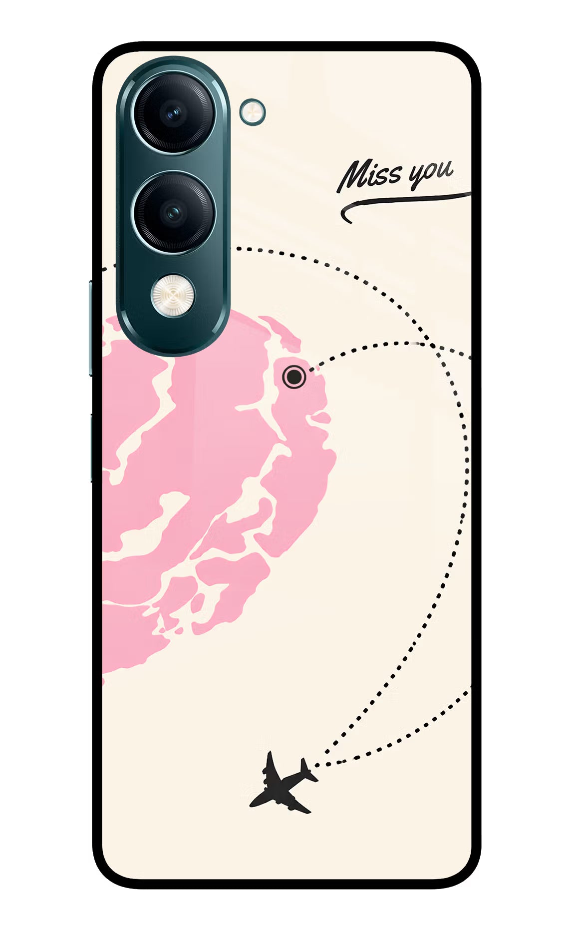 Miss Orbit Vivo Y19s 5G Glass Case - Miss Orbit Vivo Y19s 5G Glass Case Miss Orbit Vivo Y19s 5G Glass Case