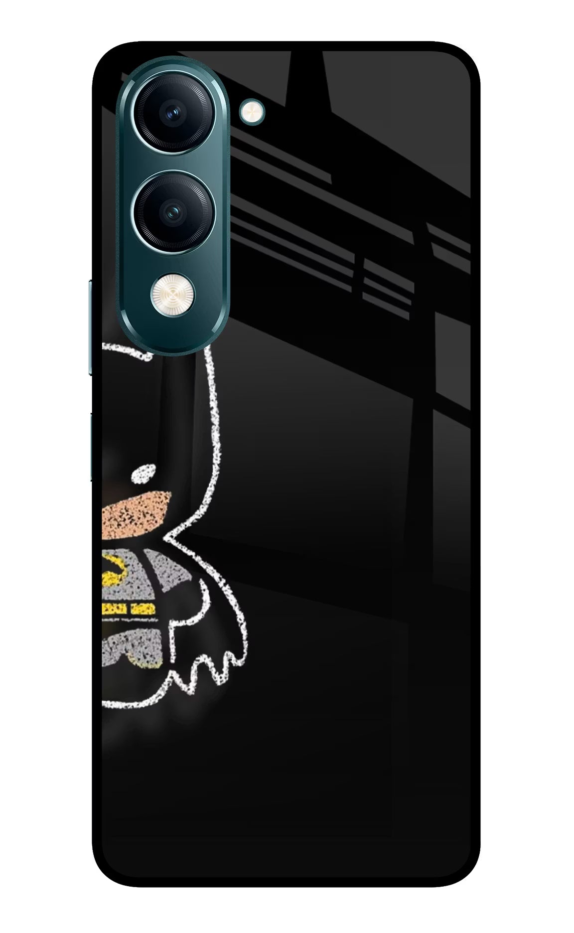 Bat Kitty Vivo Y19s 5G Glass Case - Bat Kitty Vivo Y19s 5G Glass Case Bat Kitty Vivo Y19s 5G Glass Case