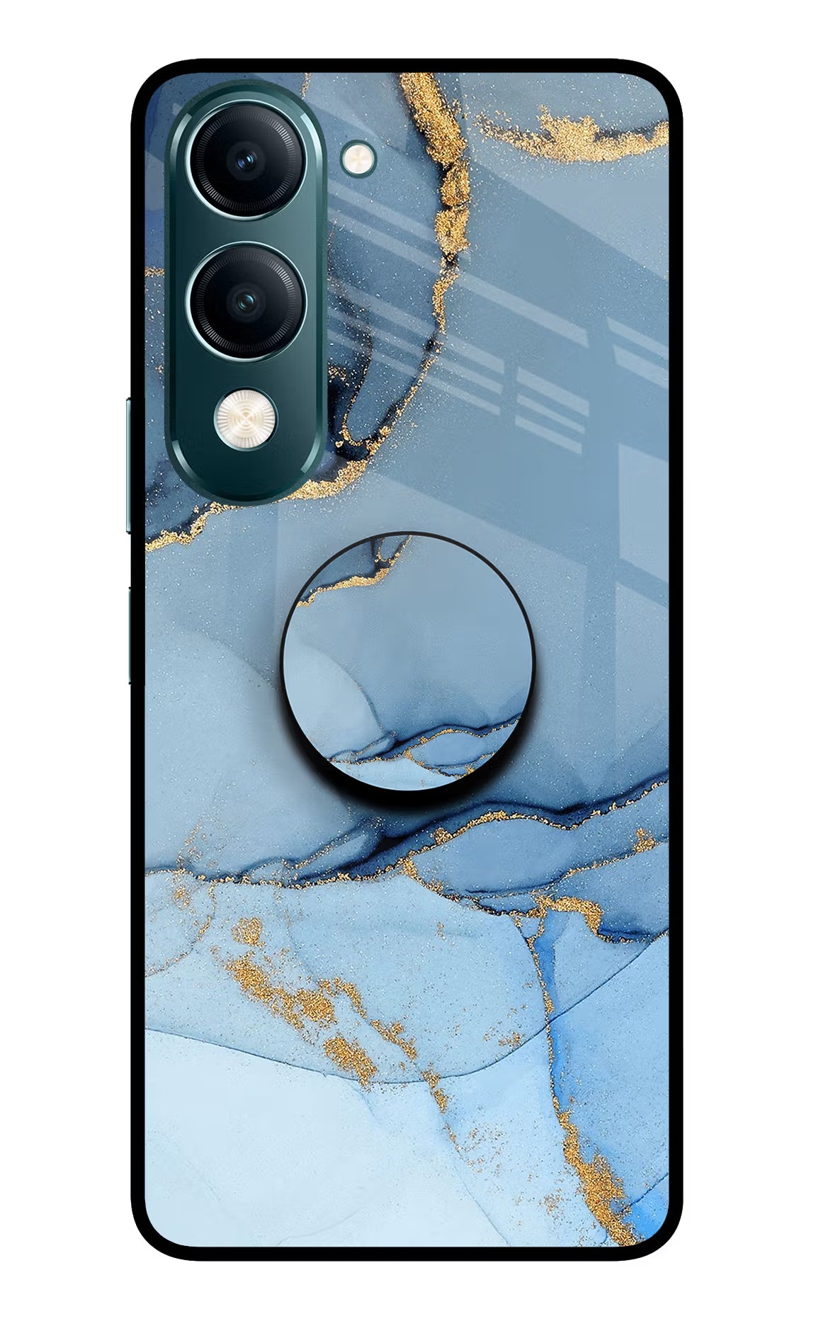 Blue Marble Vivo Y19s 5G Pop Case - Blue Marble Vivo Y19s 5G Pop Case by Casekaro Blue Marble Vivo Y19s 5G Pop Case by Casekaro