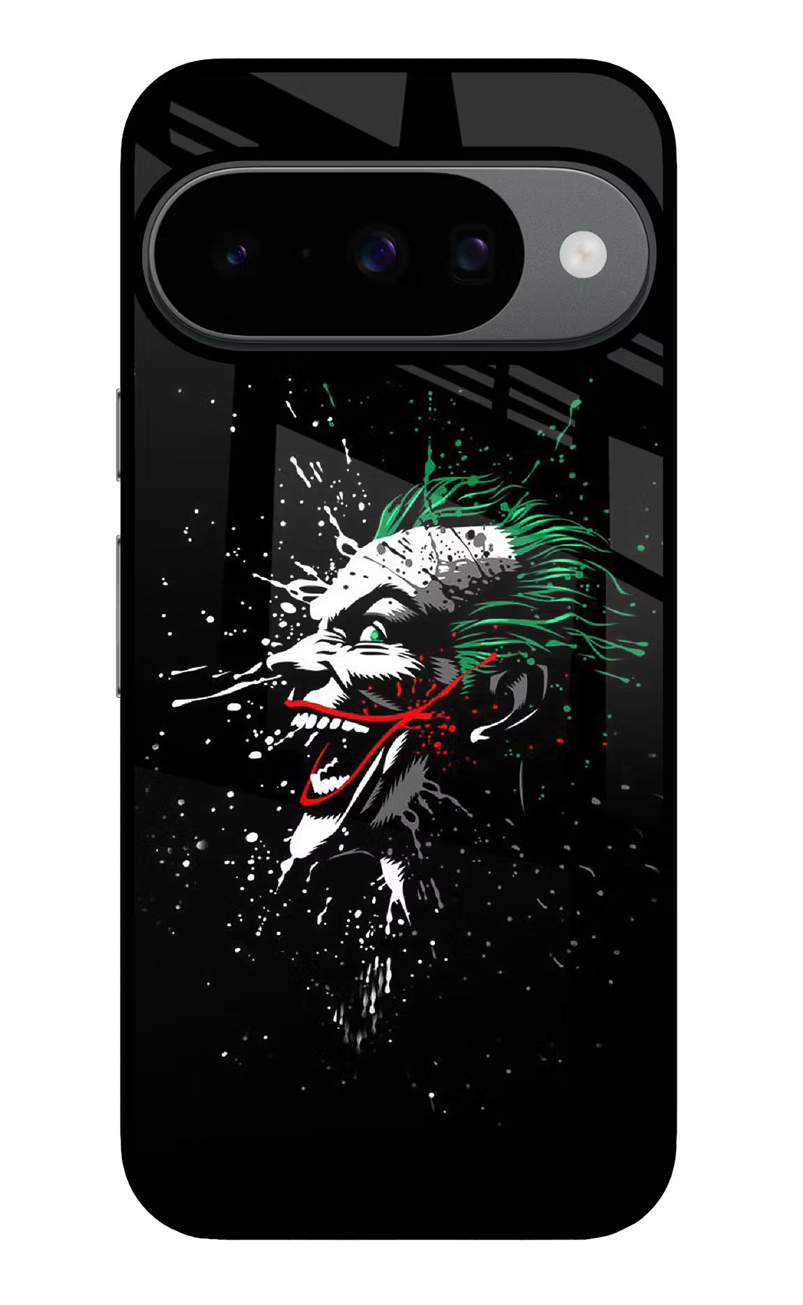Joker Google Pixel 10 Back Cover - Joker Google Pixel 10 Glass Case Back Cover by Casekaro Joker Google Pixel 10 Glass Case Back Cover by Casekaro