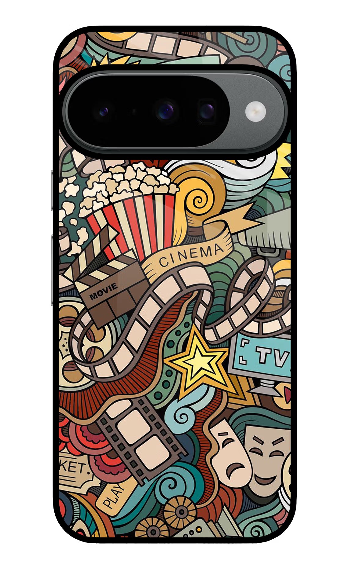 Cinema Abstract Google Pixel 10 Glass Case - Cinema Abstract Google Pixel 10 Glass Case Cinema Abstract Google Pixel 10 Glass Case