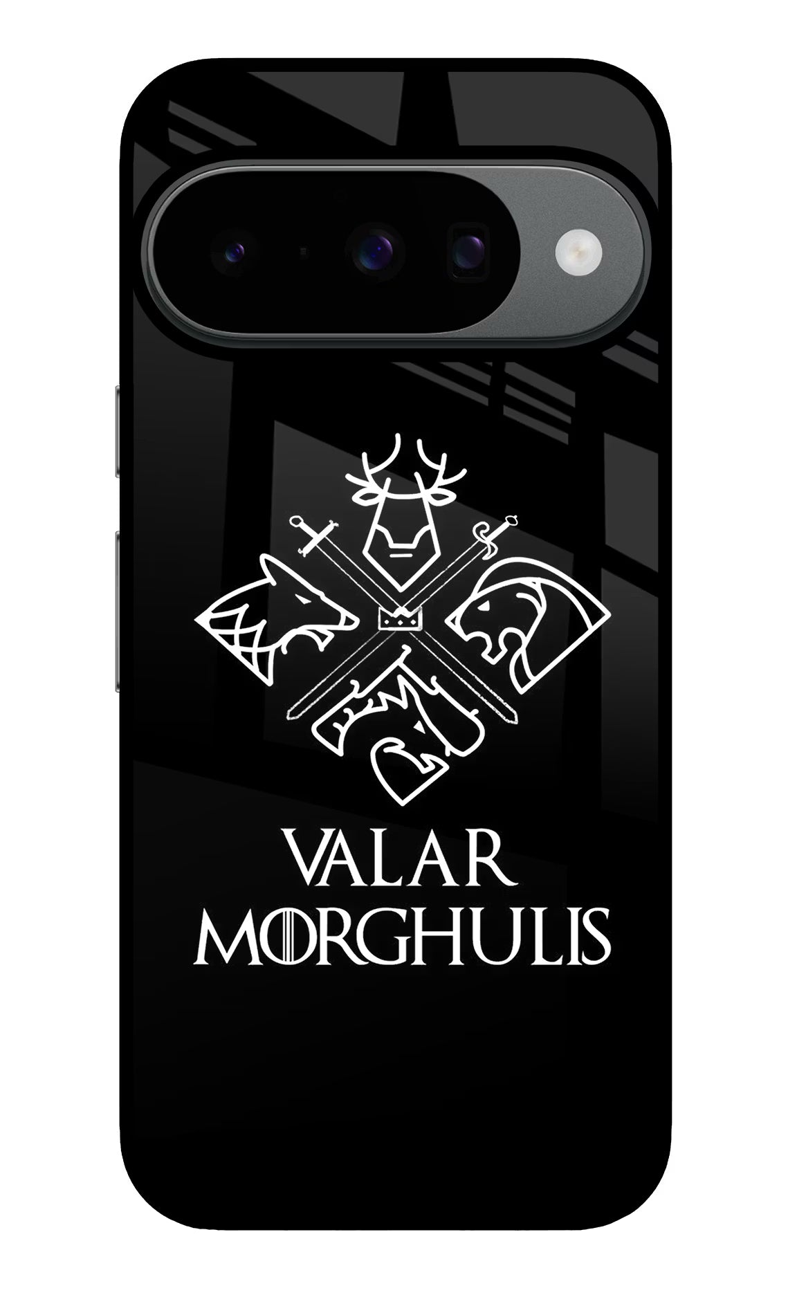 Valar Morghulis | Game Of Thrones Google Pixel 10 Back Cover - Valar Morghulis | Game Of Thrones Google Pixel 10 Glass Case Back Cover by Casekaro Valar Morghulis | Game Of Thrones Google Pixel 10 Glass Case Back Cover by Casekaro