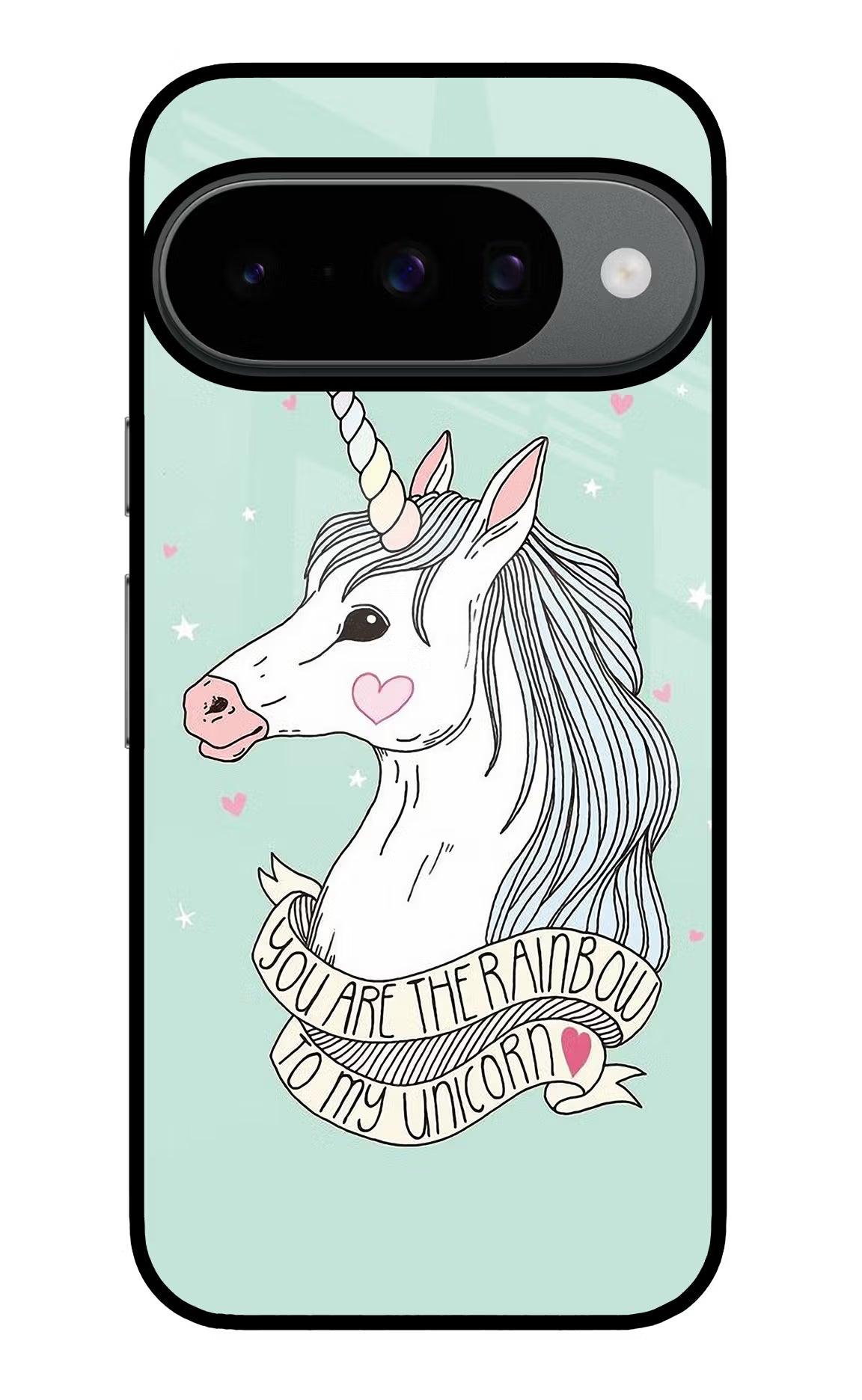 Unicorn Wallpaper Google Pixel 10 Back Cover - Unicorn Wallpaper Google Pixel 10 Glass Case Back Cover by Casekaro Unicorn Wallpaper Google Pixel 10 Glass Case Back Cover by Casekaro