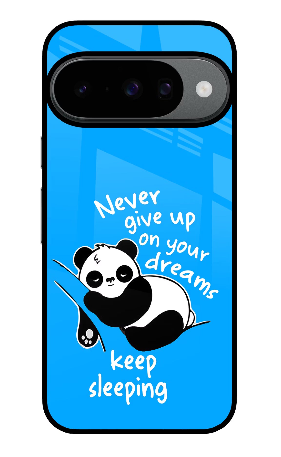 Keep Sleeping Google Pixel 10 Back Cover - Keep Sleeping Google Pixel 10 Glass Case Back Cover by Casekaro Keep Sleeping Google Pixel 10 Glass Case Back Cover by Casekaro