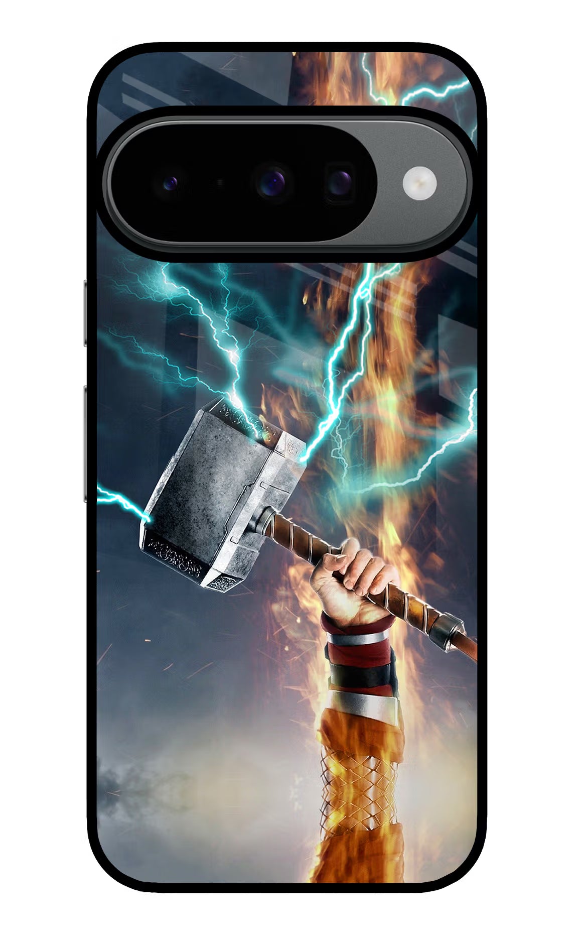 Thor Hammer Mjolnir Google Pixel 10 Glass Case - Thor Hammer Mjolnir Google Pixel 10 Glass Case Thor Hammer Mjolnir Google Pixel 10 Glass Case