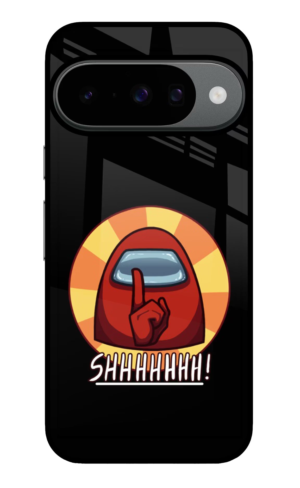 Among Us Shhh! Google Pixel 10 Glass Case - Among Us Shhh! Google Pixel 10 Glass Case Among Us Shhh! Google Pixel 10 Glass Case