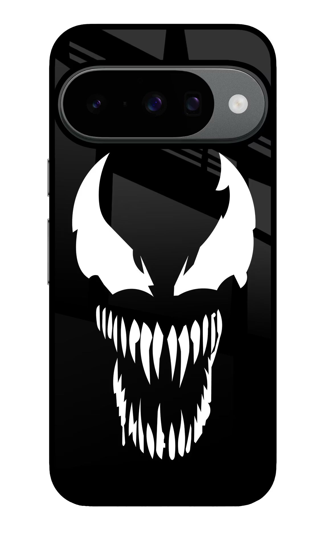 Venom Google Pixel 10 Back Cover - Venom Google Pixel 10 Glass Case Back Cover by Casekaro Venom Google Pixel 10 Glass Case Back Cover by Casekaro