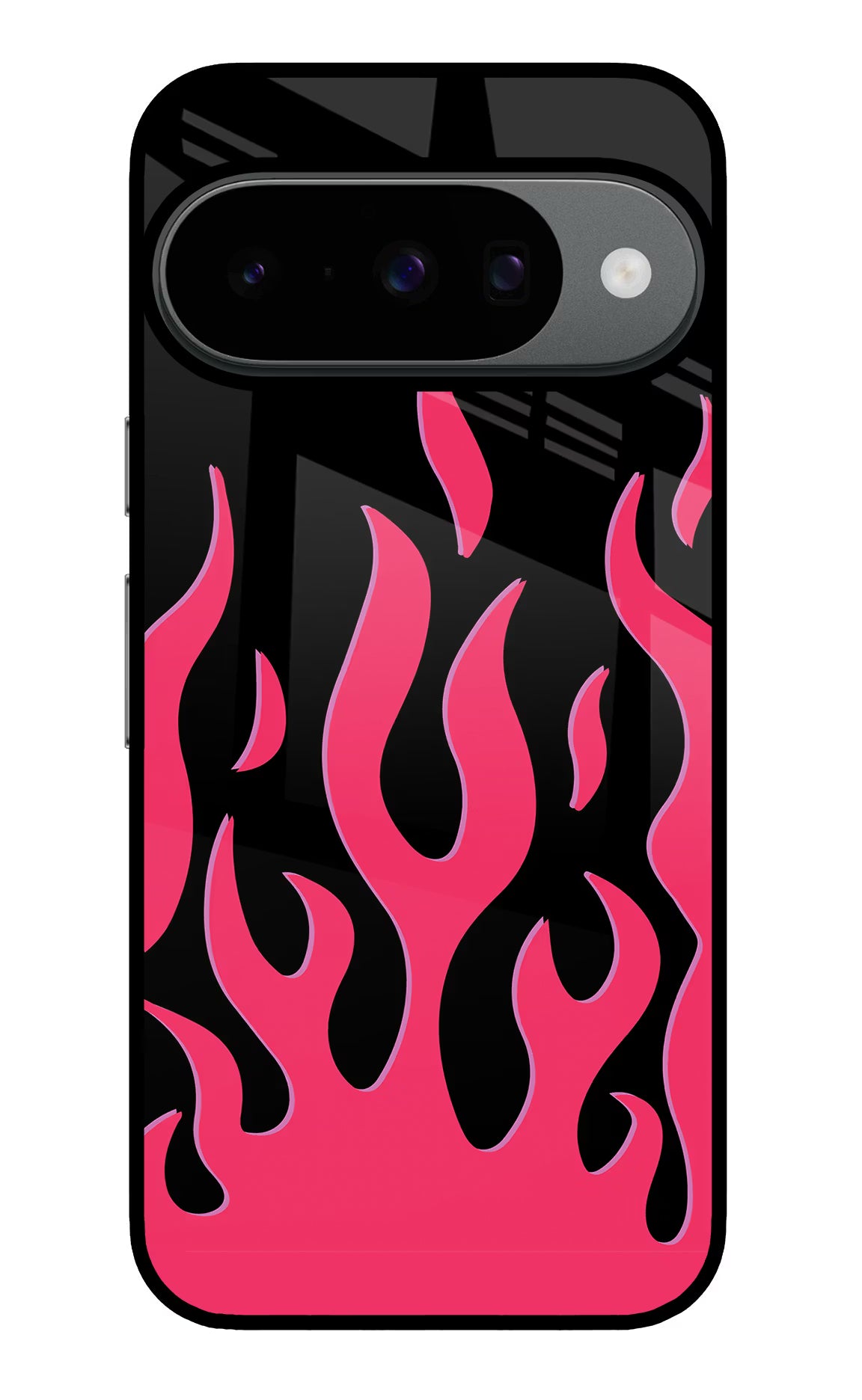 Fire Flames Google Pixel 10 Glass Case - Fire Flames Google Pixel 10 Glass Case Fire Flames Google Pixel 10 Glass Case