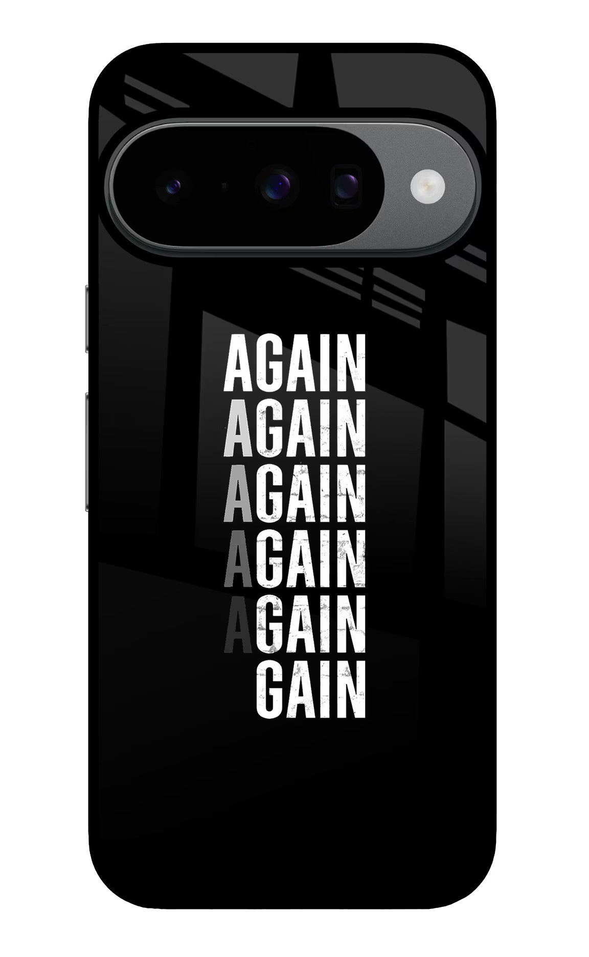 Again Again Gain Google Pixel 10 Back Cover - Again Again Gain Google Pixel 10 Glass Case Back Cover by Casekaro Again Again Gain Google Pixel 10 Glass Case Back Cover by Casekaro