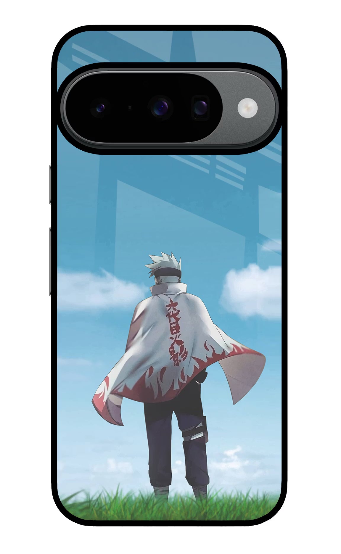 Kakashi Google Pixel 10 Back Cover - Kakashi Google Pixel 10 Glass Case Back Cover by Casekaro Kakashi Google Pixel 10 Glass Case Back Cover by Casekaro
