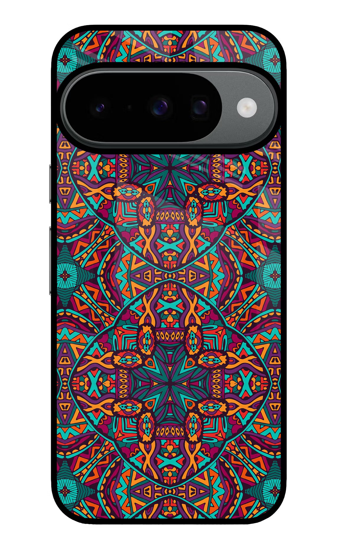 Colour Mandala Google Pixel 10 Back Cover - Colour Mandala Google Pixel 10 Glass Case Back Cover by Casekaro Colour Mandala Google Pixel 10 Glass Case Back Cover by Casekaro