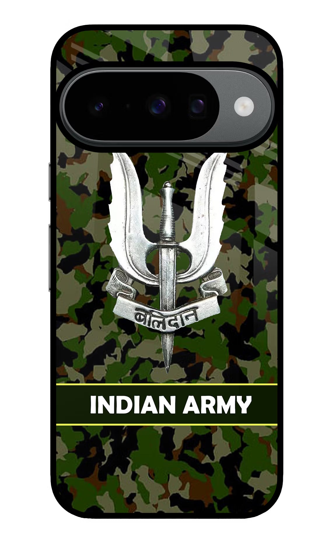 Balidan Indian Logo Google Pixel 10 Glass Case - Balidan Indian Logo Google Pixel 10 Glass Case Balidan Indian Logo Google Pixel 10 Glass Case