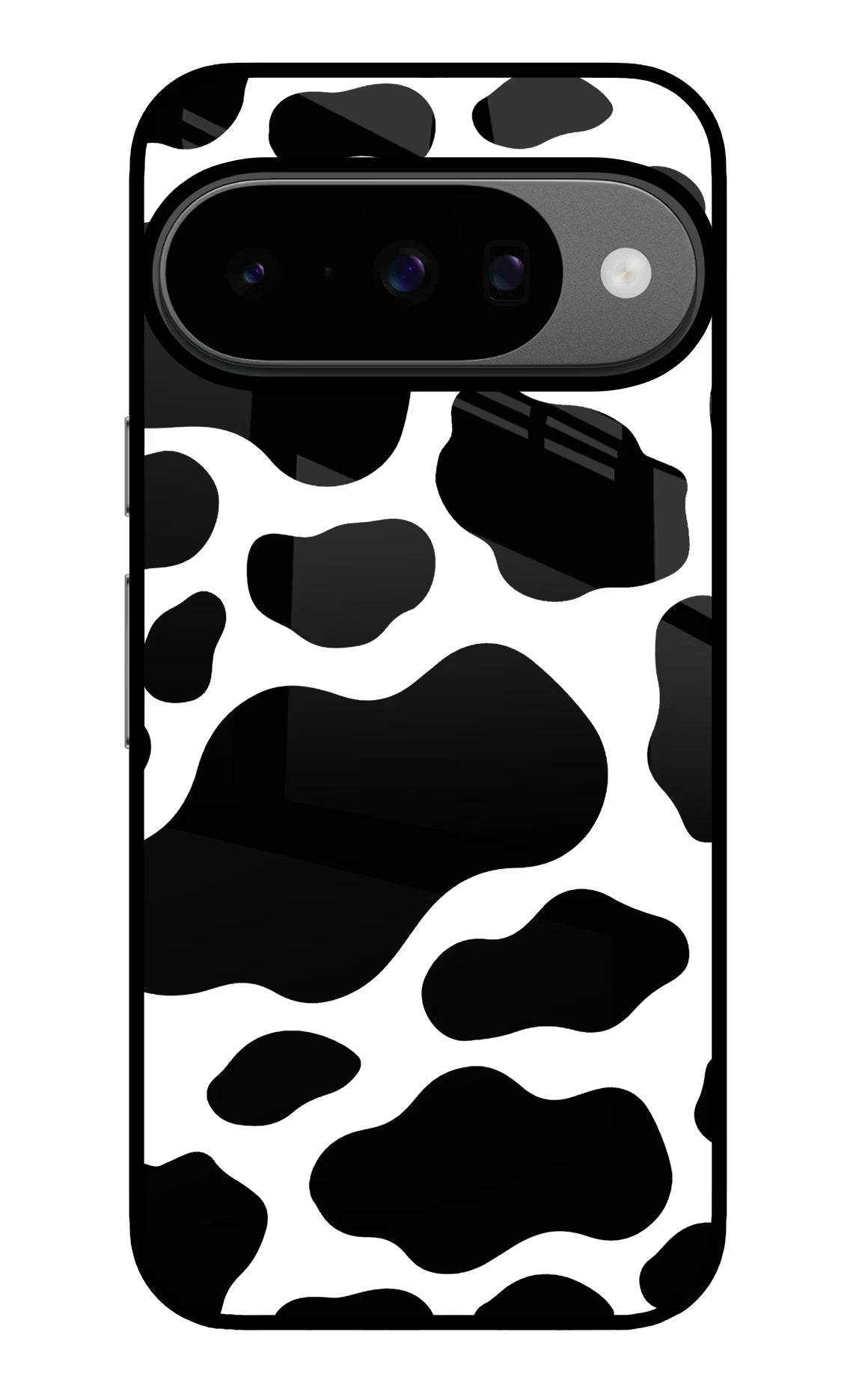 Cow Spots Google Pixel 10 Back Cover - Cow Spots Google Pixel 10 Glass Case Back Cover by Casekaro Cow Spots Google Pixel 10 Glass Case Back Cover by Casekaro