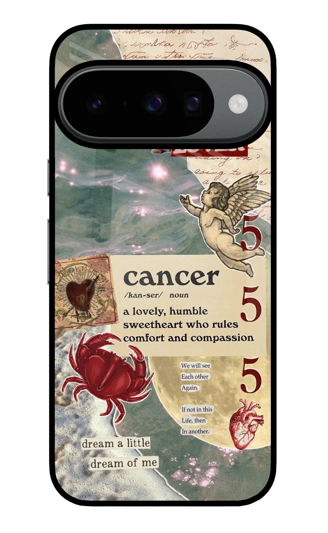 Cancer Zodiac Google Pixel 10 Back Cover - Cancer Zodiac Google Pixel 10 Glass Case Back Cover by Casekaro Cancer Zodiac Google Pixel 10 Glass Case Back Cover by Casekaro