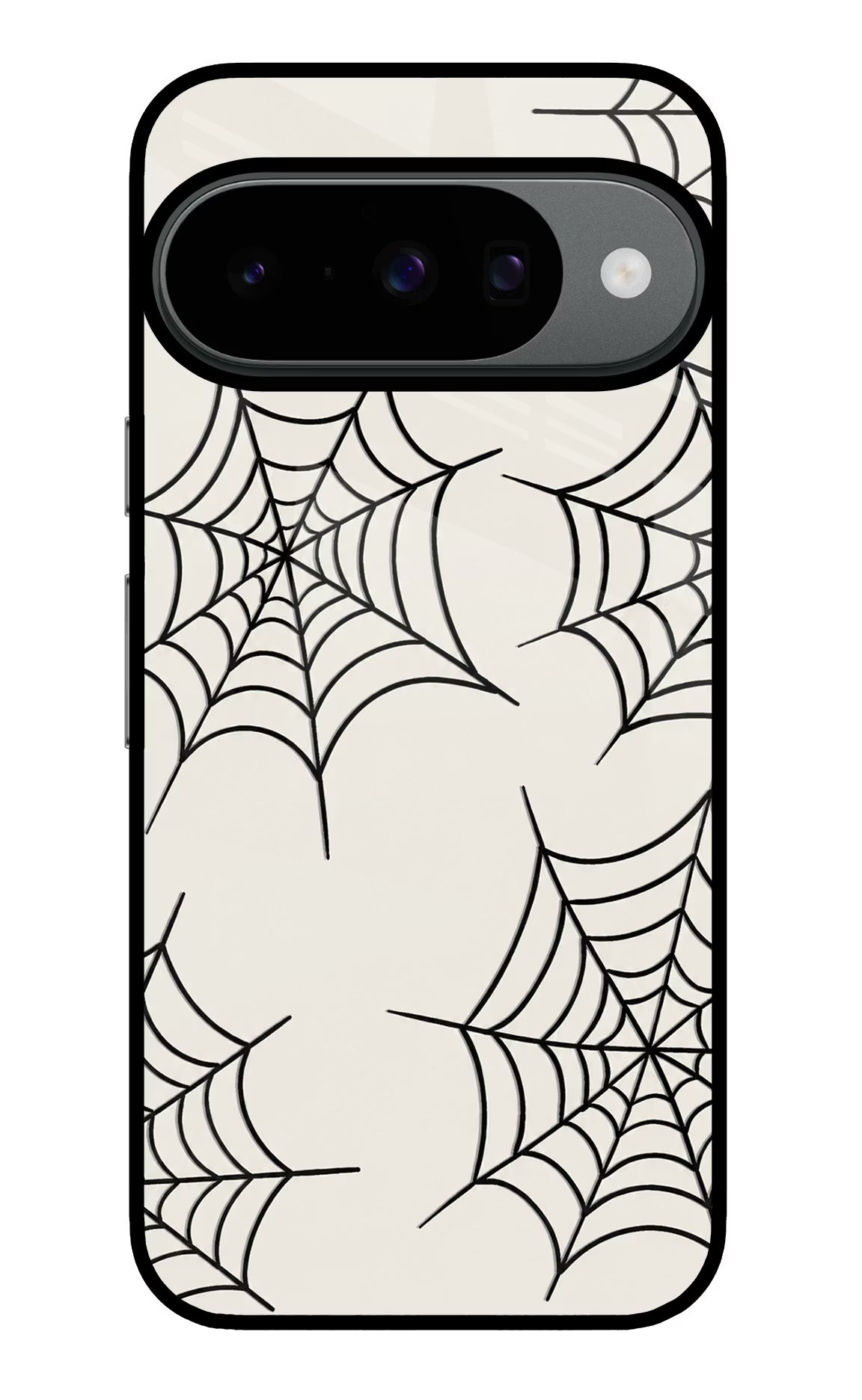 Spider Web Google Pixel 10 Back Cover - Spider Web Google Pixel 10 Glass Case Back Cover by Casekaro Spider Web Google Pixel 10 Glass Case Back Cover by Casekaro