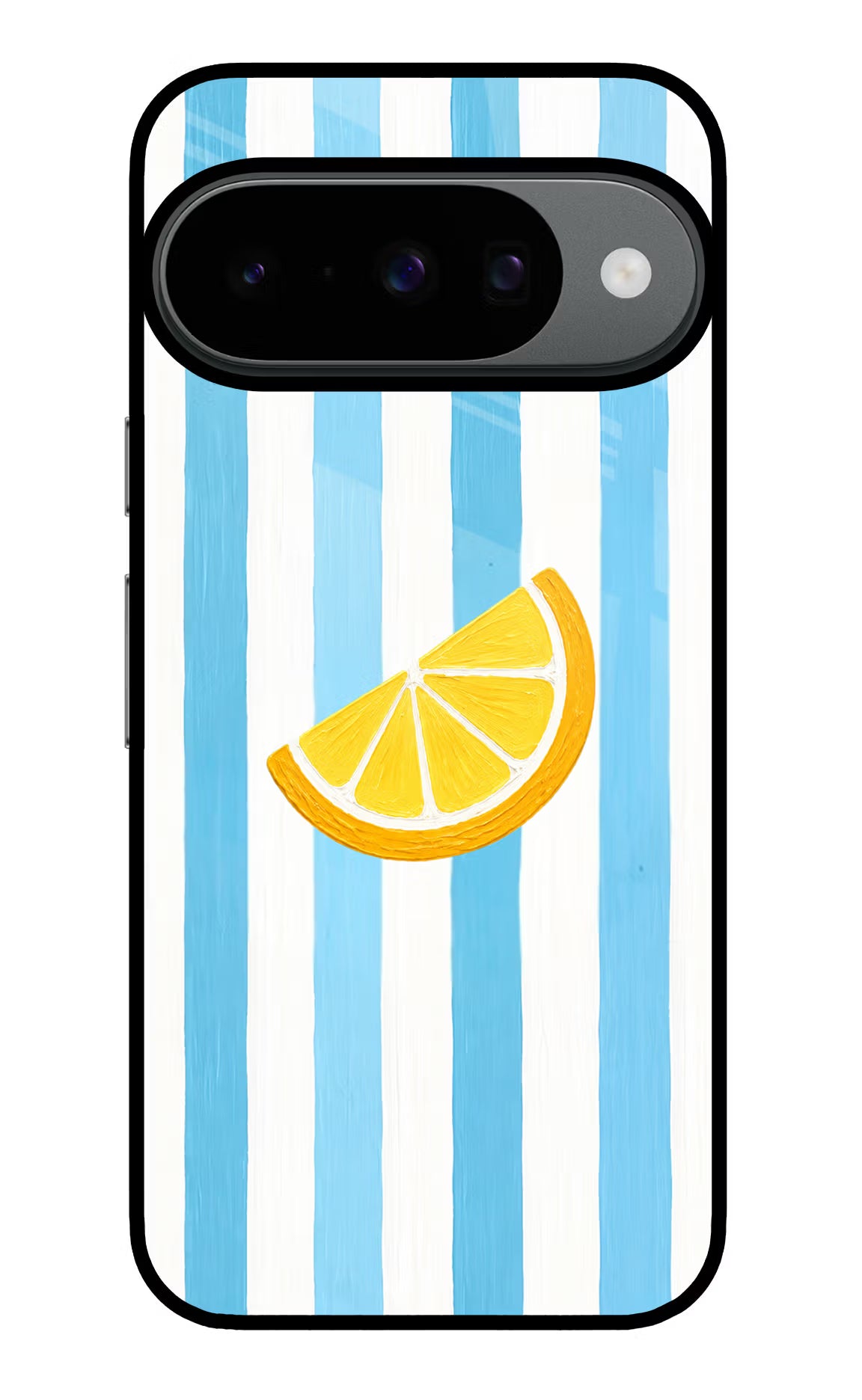 Summer Lemon Google Pixel 10 Back Cover - Summer Lemon Google Pixel 10 Glass Case Back Cover by Casekaro Summer Lemon Google Pixel 10 Glass Case Back Cover by Casekaro