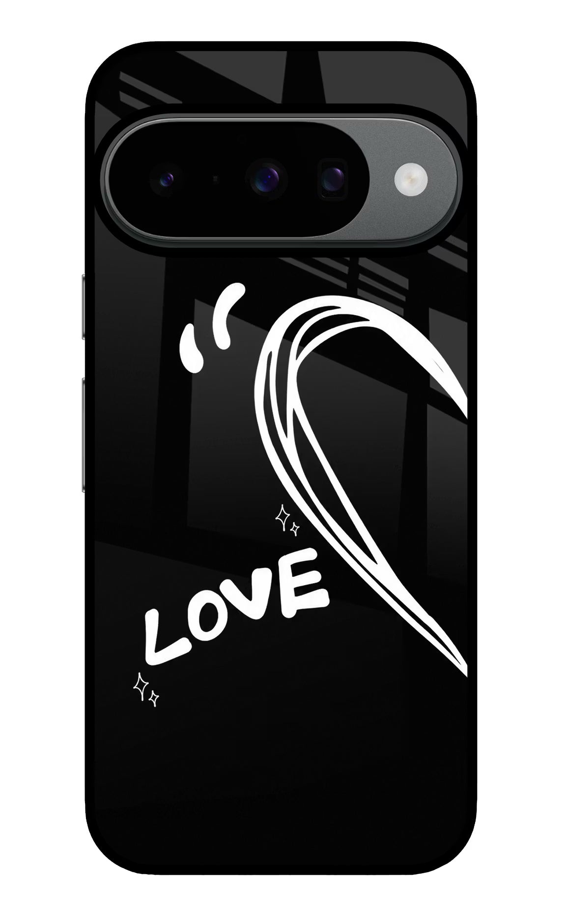 Love Line Google Pixel 10 Glass Case - Love Line Google Pixel 10 Glass Case Love Line Google Pixel 10 Glass Case