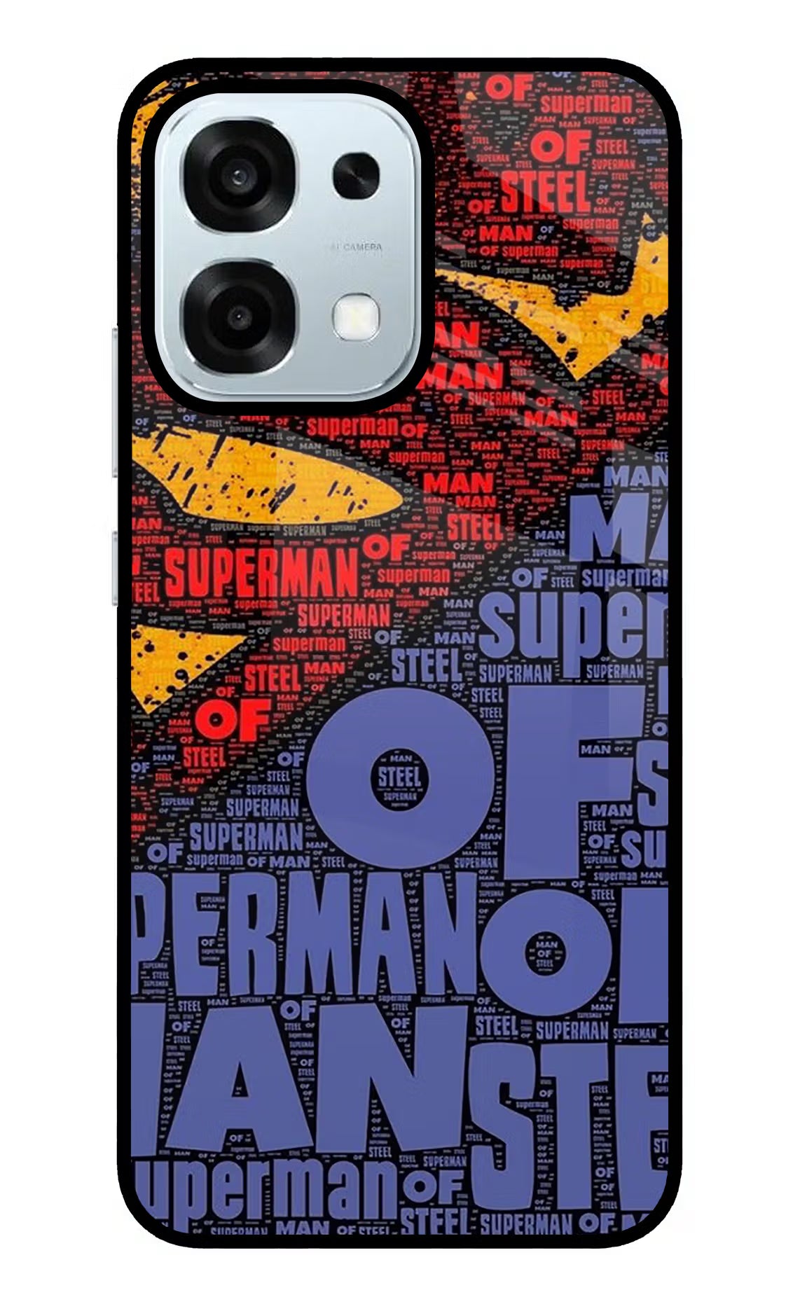 Superman Oppo F31 5G Glass Case - Superman Oppo F31 5G Glass Case Superman Oppo F31 5G Glass Case