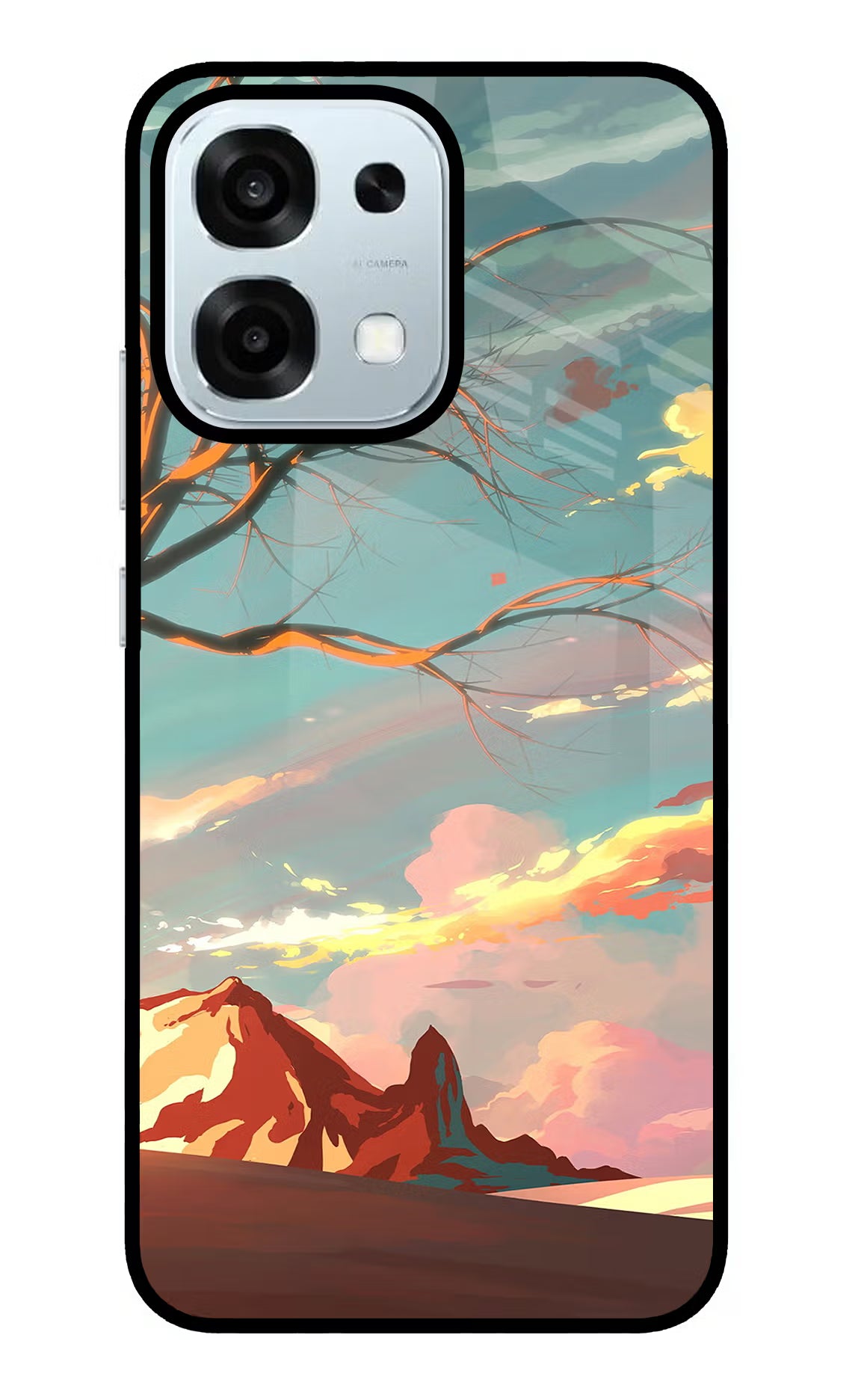 Scenery Oppo F31 5G Back Cover - Scenery Oppo F31 5G Glass Case Back Cover by Casekaro Scenery Oppo F31 5G Glass Case Back Cover by Casekaro