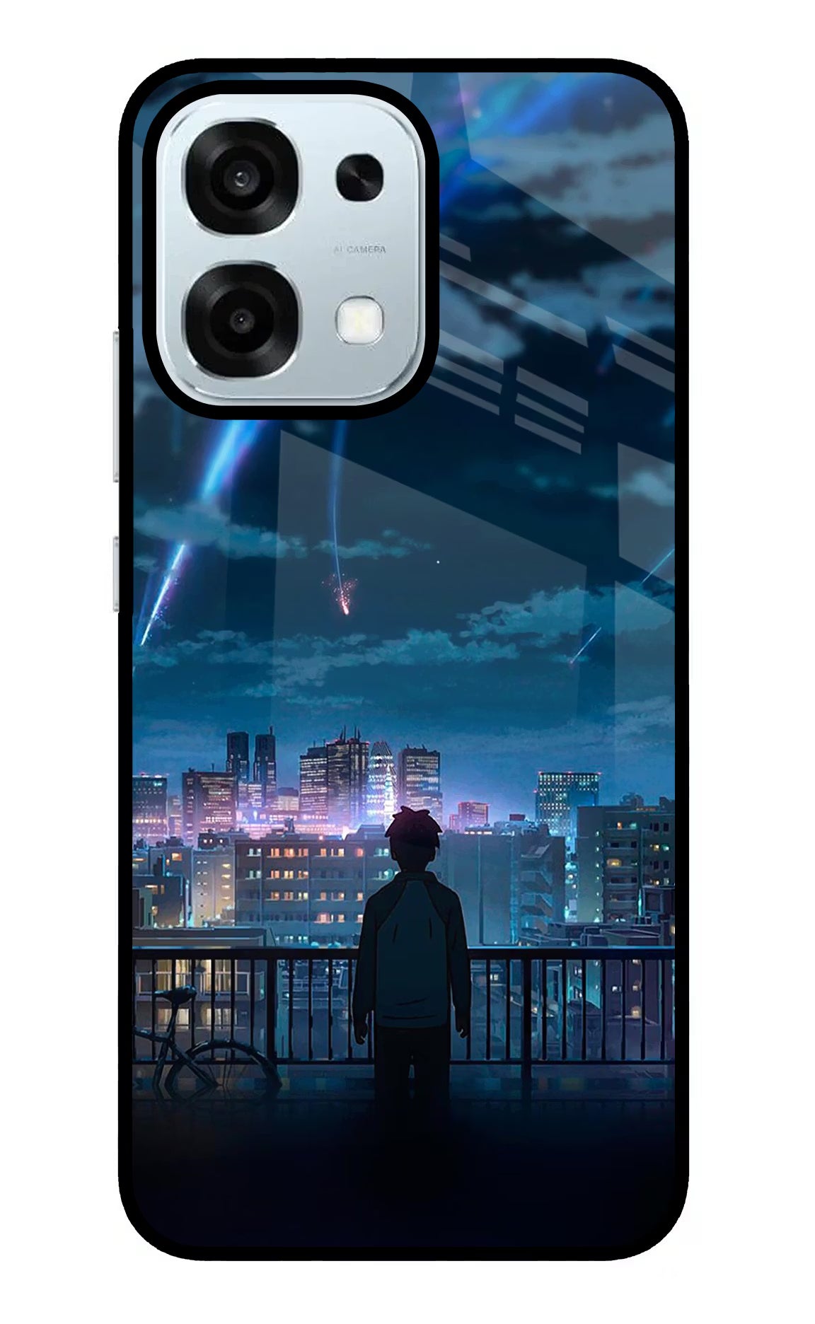 Anime Oppo F31 5G Back Cover - Anime Oppo F31 5G Glass Case Back Cover by Casekaro Anime Oppo F31 5G Glass Case Back Cover by Casekaro