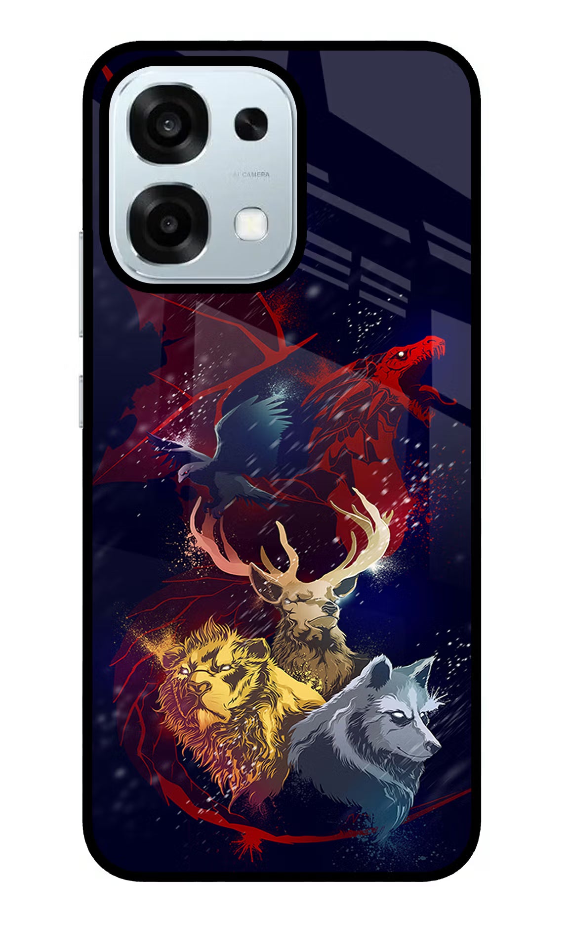 Game Of Thrones Oppo F31 5G Back Cover - Game Of Thrones Oppo F31 5G Glass Case Back Cover by Casekaro Game Of Thrones Oppo F31 5G Glass Case Back Cover by Casekaro