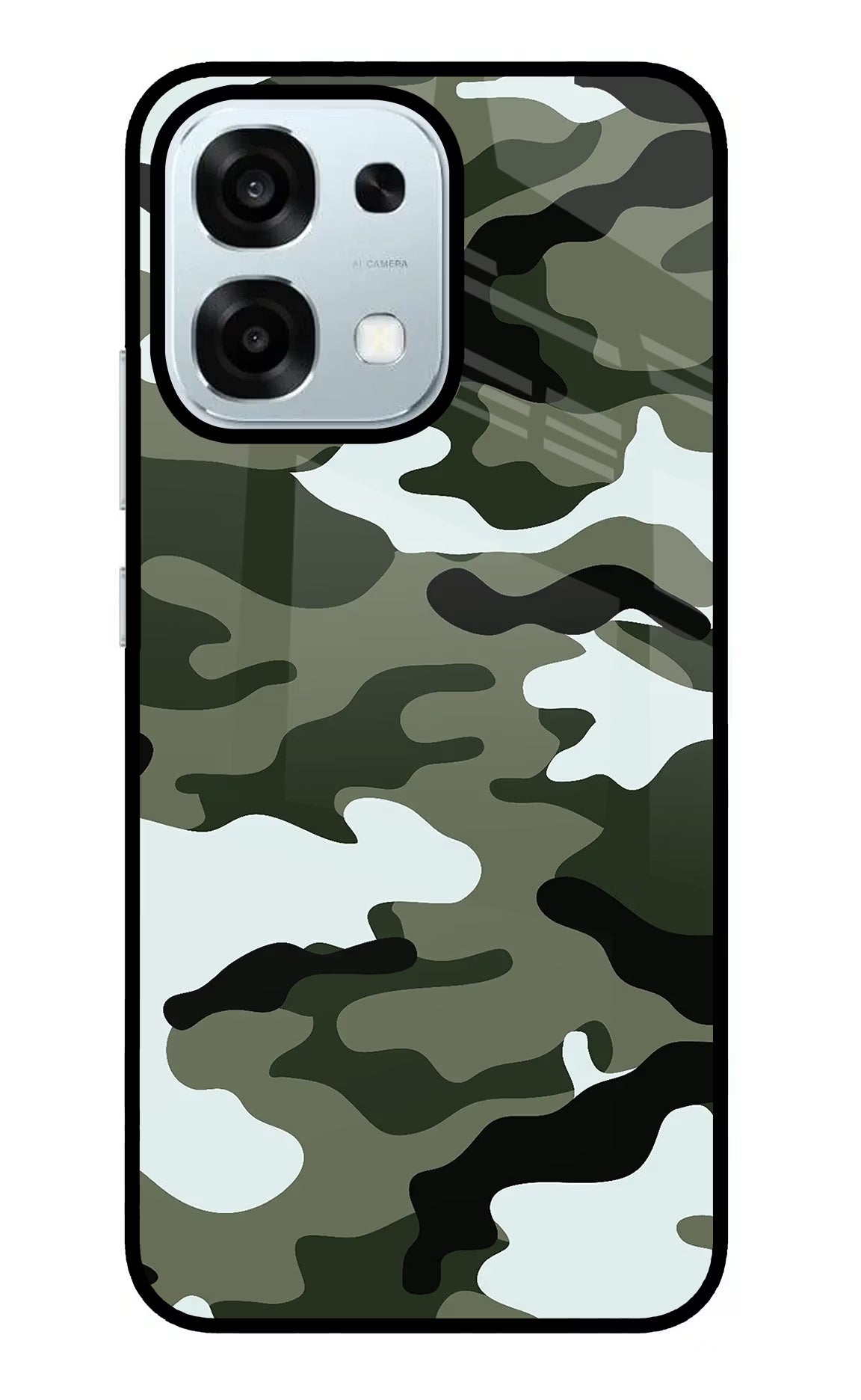 Camouflage Oppo F31 5G Glass Case - Camouflage Oppo F31 5G Glass Case Camouflage Oppo F31 5G Glass Case