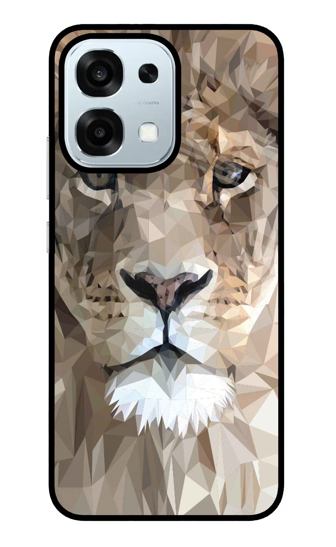 Lion Art Oppo F31 5G Glass Case - Lion Art Oppo F31 5G Glass Case Lion Art Oppo F31 5G Glass Case