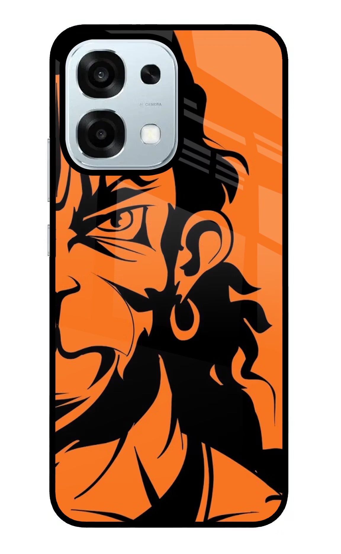 Hanuman Oppo F31 5G Back Cover - Hanuman Oppo F31 5G Glass Case Back Cover by Casekaro Hanuman Oppo F31 5G Glass Case Back Cover by Casekaro