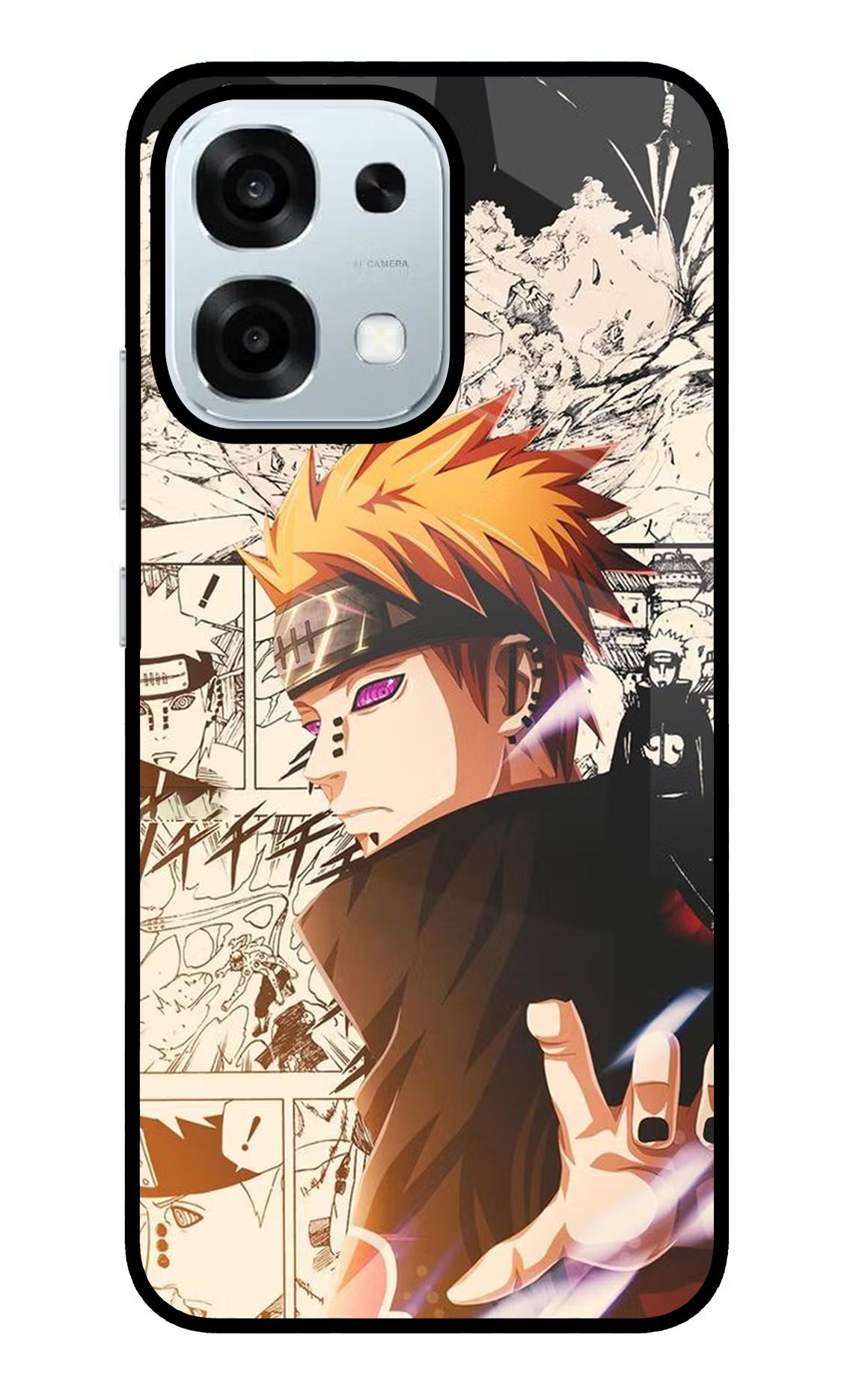 Pain Anime Oppo F31 5G Back Cover - Pain Anime Oppo F31 5G Glass Case Back Cover by Casekaro Pain Anime Oppo F31 5G Glass Case Back Cover by Casekaro