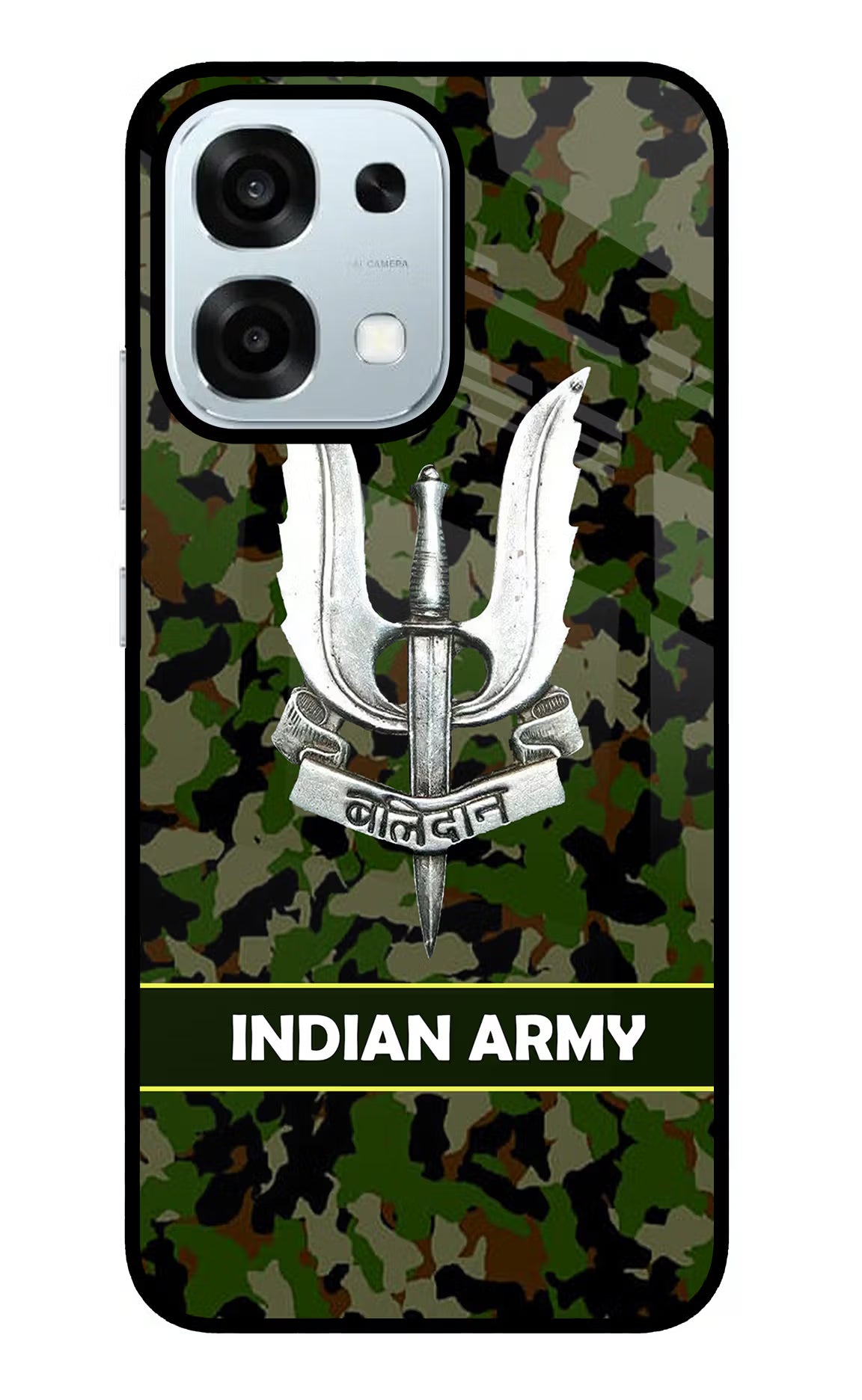 Balidan Indian Logo Oppo F31 5G Back Cover - Balidan Indian Logo Oppo F31 5G Glass Case Back Cover by Casekaro Balidan Indian Logo Oppo F31 5G Glass Case Back Cover by Casekaro