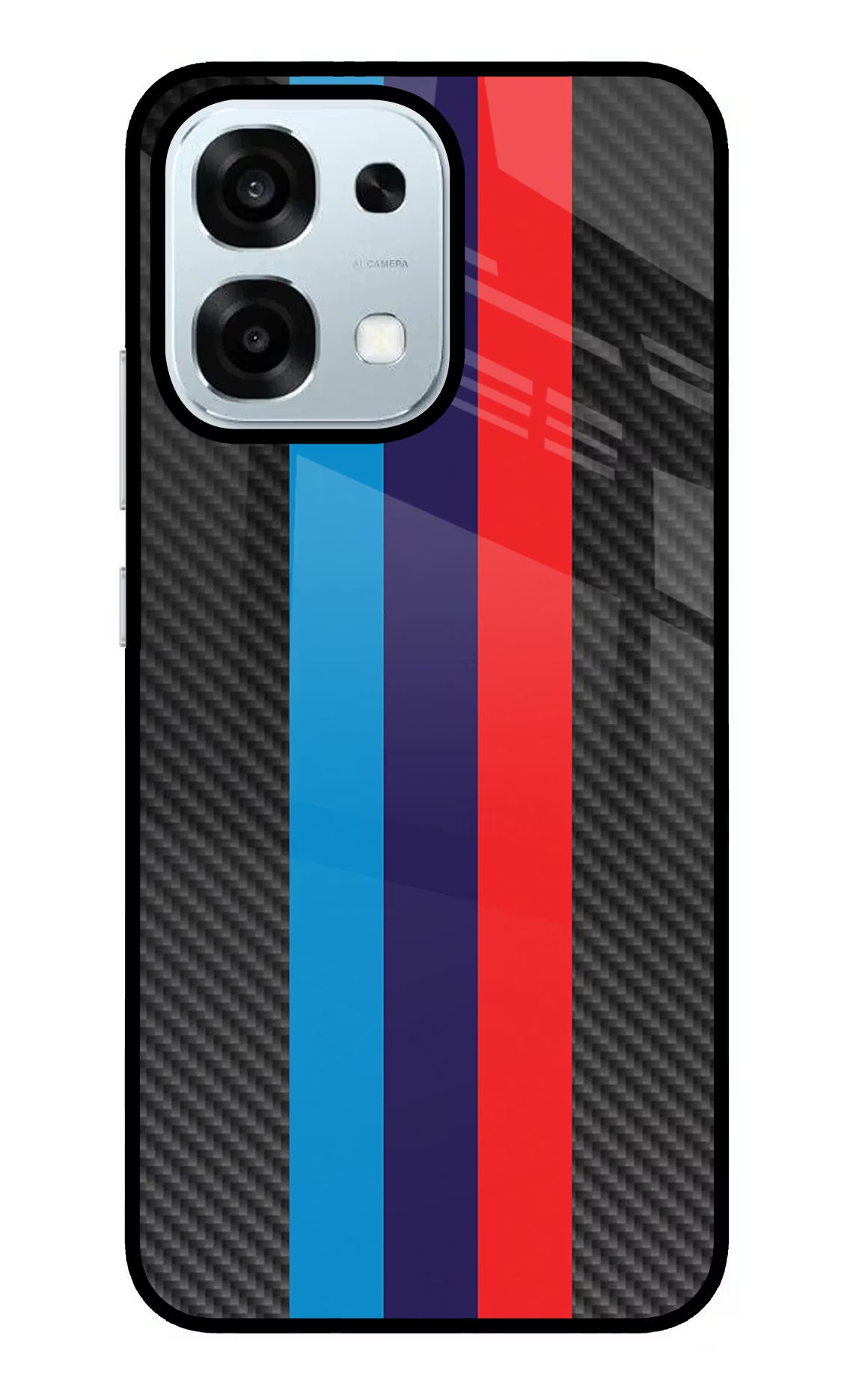 BMW Stripes Pattern Oppo F31 5G Glass Case - BMW Stripes Pattern Oppo F31 5G Glass Case BMW Stripes Pattern Oppo F31 5G Glass Case