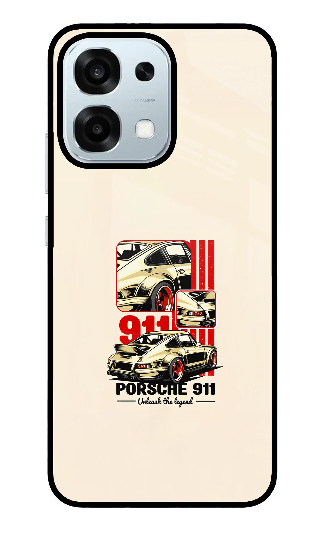 Classic Porsche 911 Oppo F31 5G Glass Case - Classic Porsche 911 Oppo F31 5G Glass Case Classic Porsche 911 Oppo F31 5G Glass Case