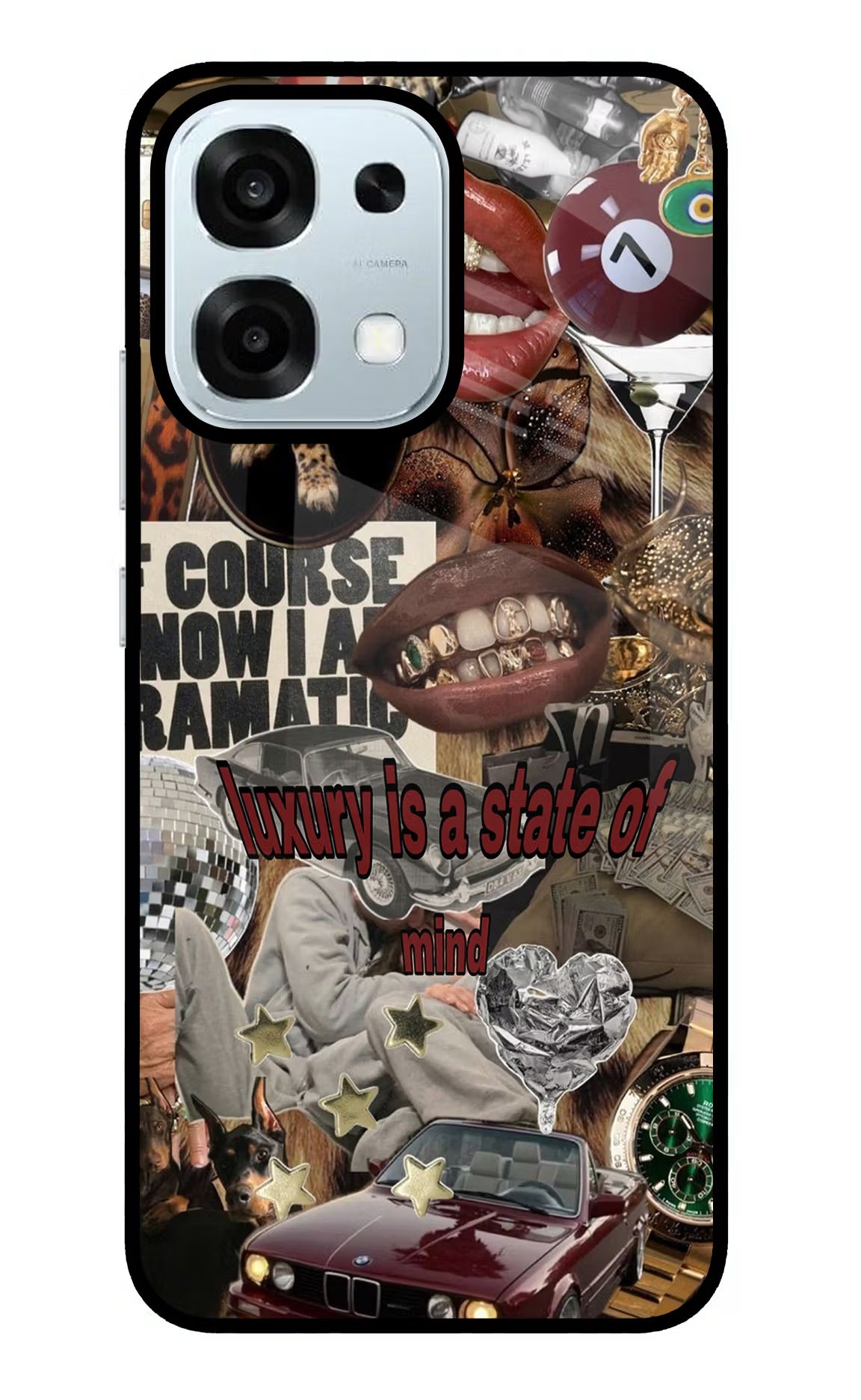 Luxury Oppo F31 5G Glass Case - Luxury Oppo F31 5G Glass Case Luxury Oppo F31 5G Glass Case