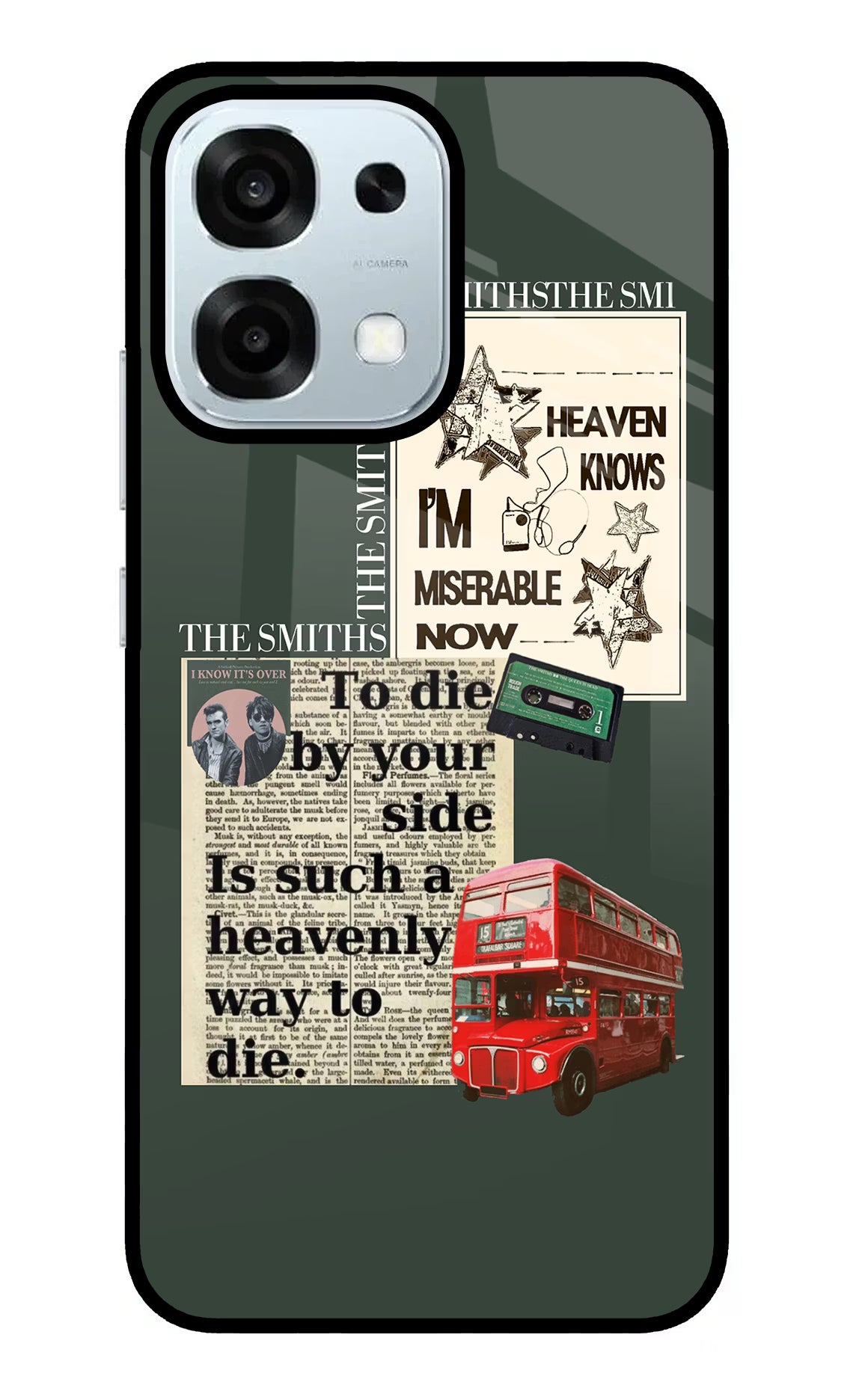 The Smiths Oppo F31 5G Back Cover - The Smiths Oppo F31 5G Glass Case Back Cover by Casekaro The Smiths Oppo F31 5G Glass Case Back Cover by Casekaro