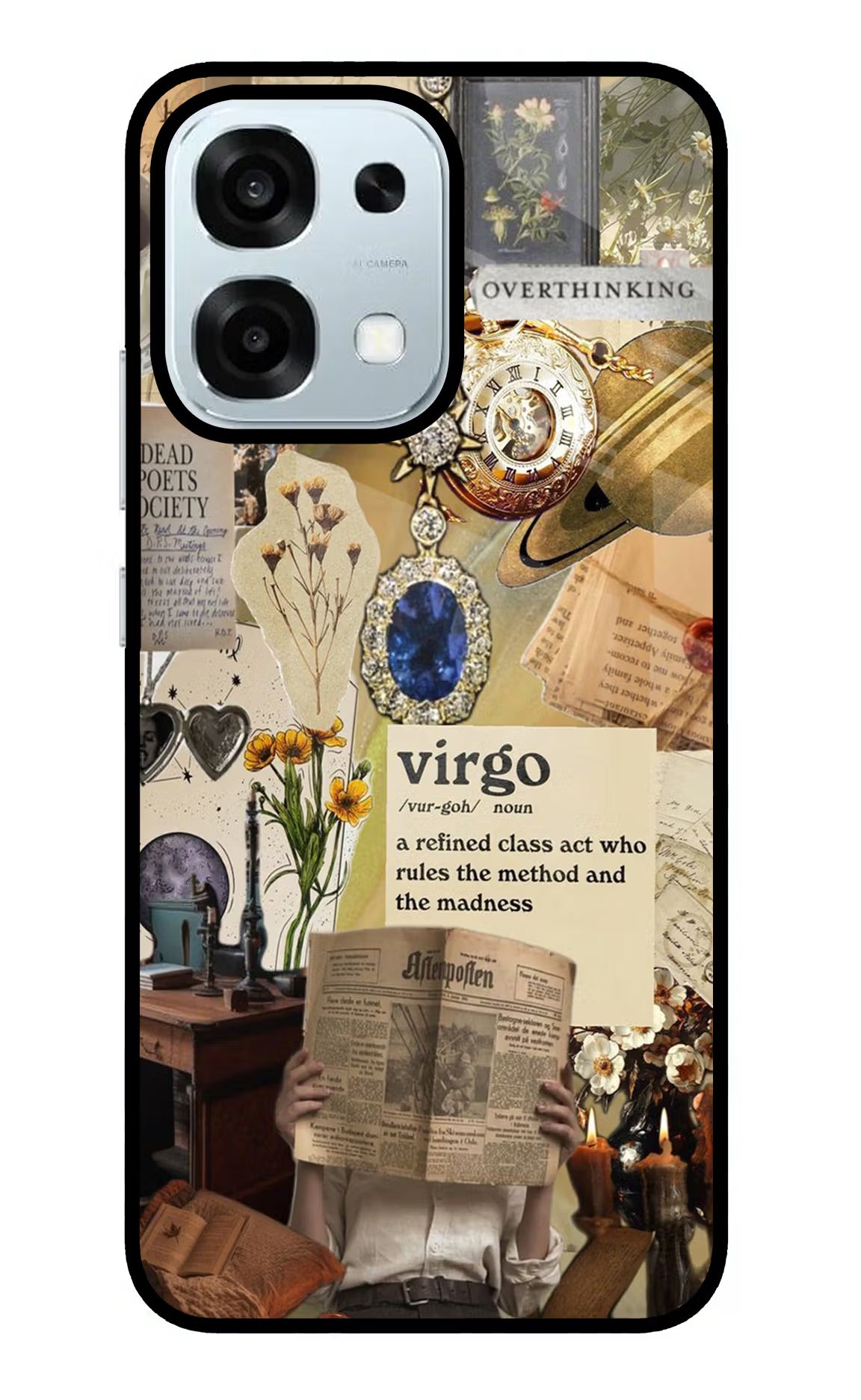 Virgo Zodiac Oppo F31 5G Glass Case - Virgo Zodiac Oppo F31 5G Glass Case Virgo Zodiac Oppo F31 5G Glass Case