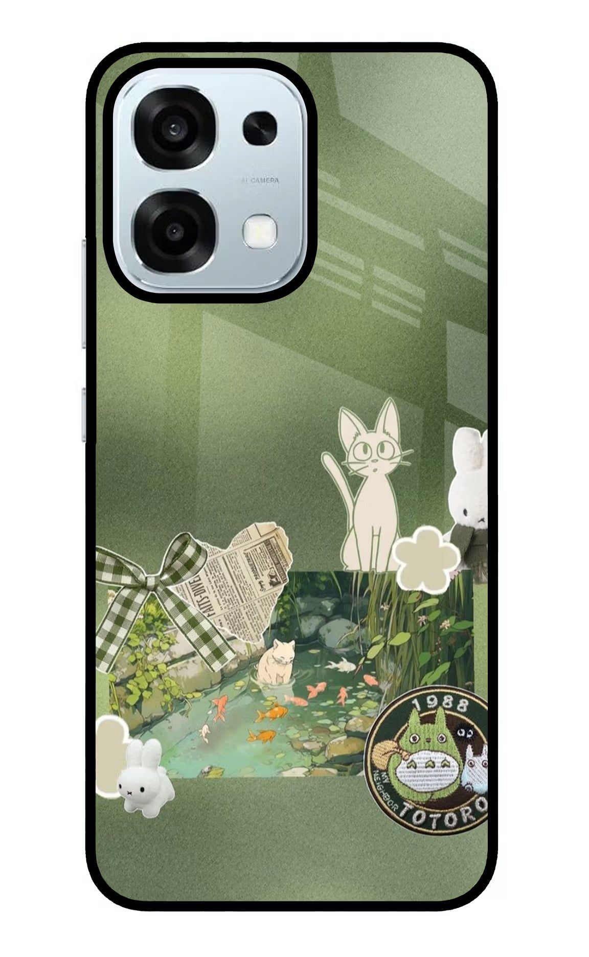 Aesthetic anime Oppo F31 5G Back Cover - Aesthetic anime Oppo F31 5G Glass Case Back Cover by Casekaro Aesthetic anime Oppo F31 5G Glass Case Back Cover by Casekaro
