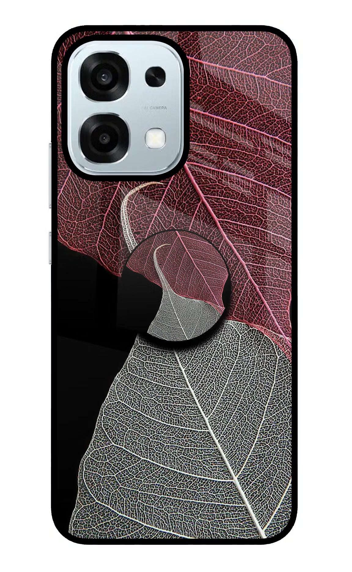 Leaf Pattern Oppo F31 5G Pop Case - Leaf Pattern Oppo F31 5G Pop Case by Casekaro Leaf Pattern Oppo F31 5G Pop Case by Casekaro