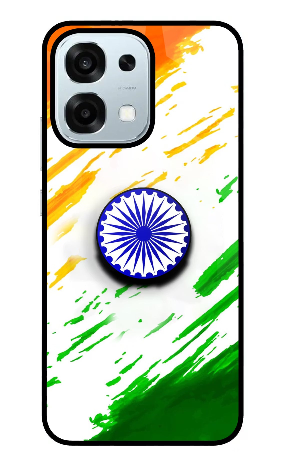 Indian Flag Ashoka Chakra Oppo F31 5G Pop Case - Indian Flag Ashoka Chakra Oppo F31 5G Pop Case by Casekaro Indian Flag Ashoka Chakra Oppo F31 5G Pop Case by Casekaro
