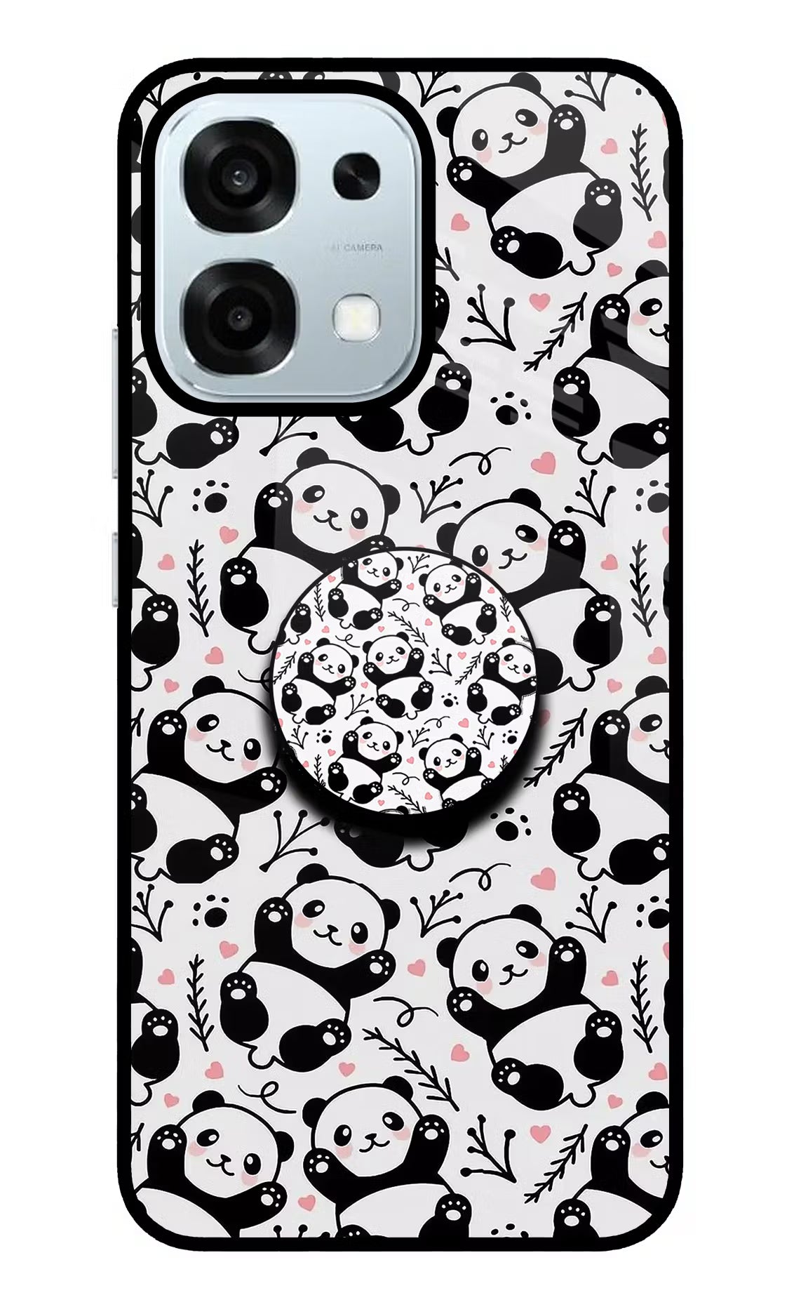 Cute Panda Oppo F31 5G Pop Case - Cute Panda Oppo F31 5G Pop Case by Casekaro Cute Panda Oppo F31 5G Pop Case by Casekaro