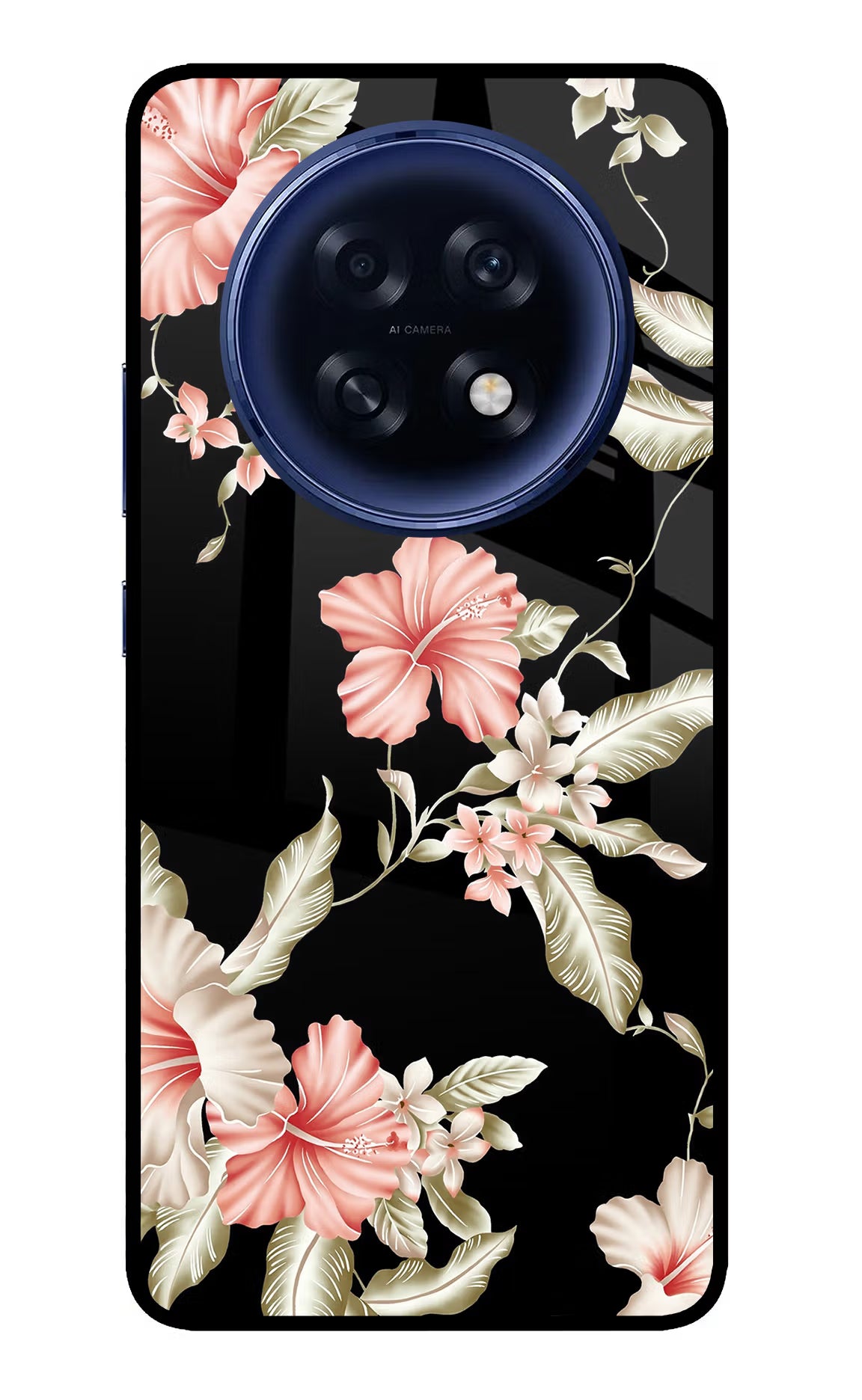 Flowers Oppo F31 Pro Plus 5G Glass Case - Flowers Oppo F31 Pro Plus 5G Glass Case Flowers Oppo F31 Pro Plus 5G Glass Case