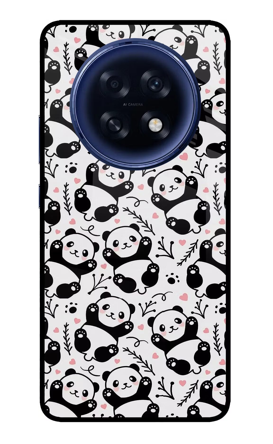 Cute Panda Oppo F31 Pro Plus 5G Glass Case - Cute Panda Oppo F31 Pro Plus 5G Glass Case Cute Panda Oppo F31 Pro Plus 5G Glass Case