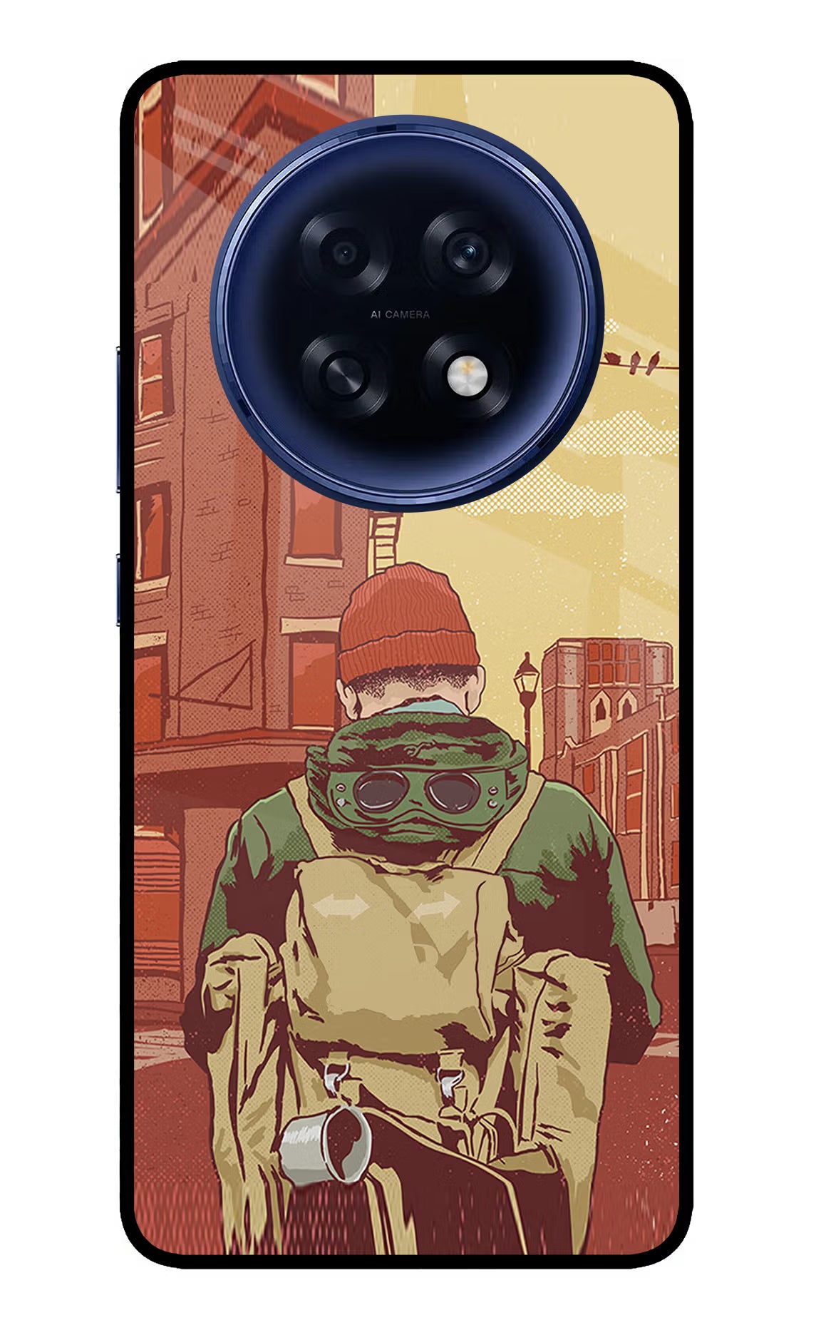 Adventurous Oppo F31 Pro Plus 5G Back Cover - Adventurous Oppo F31 Pro Plus 5G Glass Case Back Cover by Casekaro Adventurous Oppo F31 Pro Plus 5G Glass Case Back Cover by Casekaro