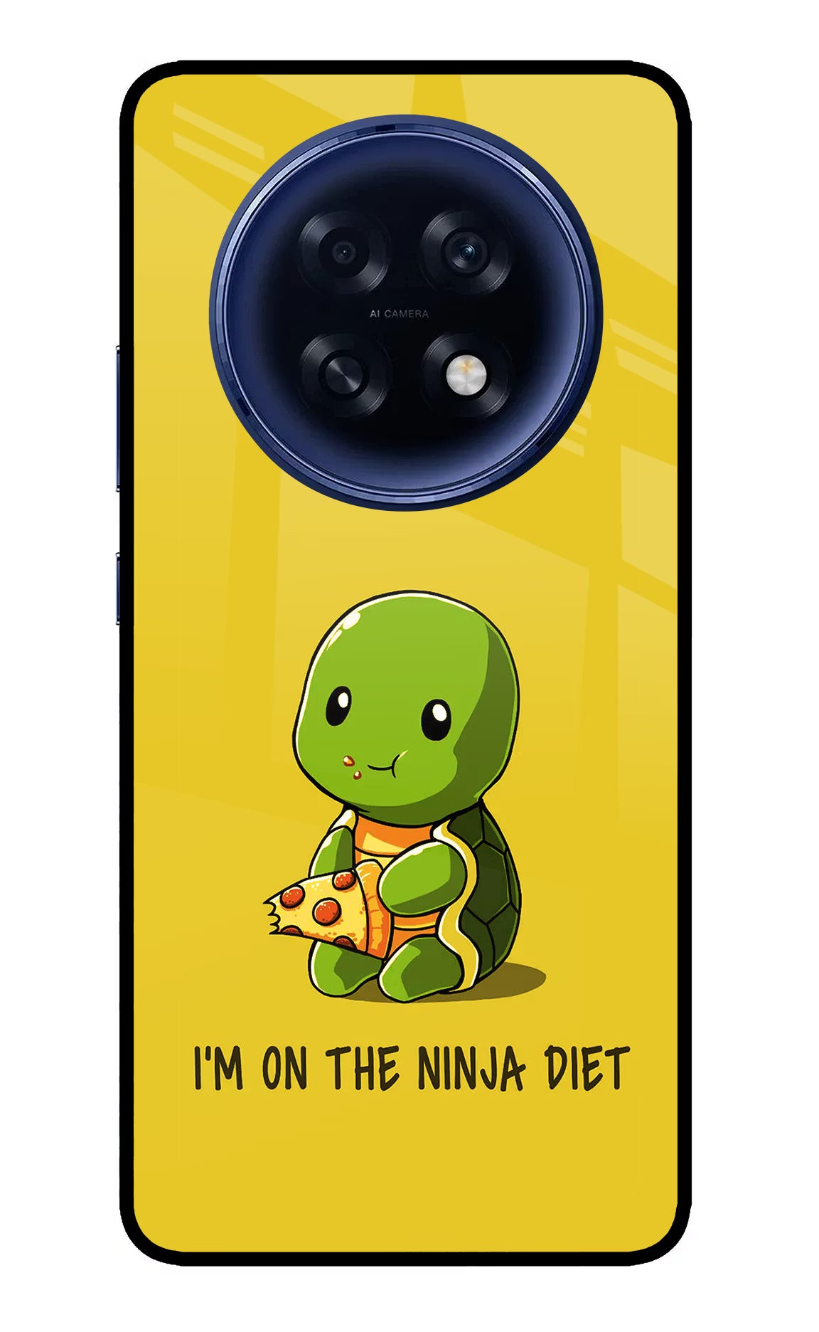 I'm on Ninja Diet Oppo F31 Pro Plus 5G Back Cover - I'm on Ninja Diet Oppo F31 Pro Plus 5G Glass Case Back Cover by Casekaro I'm on Ninja Diet Oppo F31 Pro Plus 5G Glass Case Back Cover by Casekaro