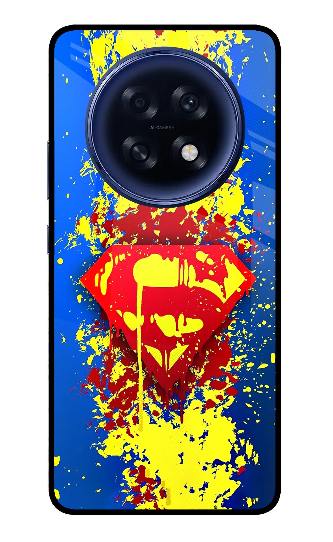 Superman logo Oppo F31 Pro Plus 5G Back Cover - Superman logo Oppo F31 Pro Plus 5G Glass Case Back Cover by Casekaro Superman logo Oppo F31 Pro Plus 5G Glass Case Back Cover by Casekaro