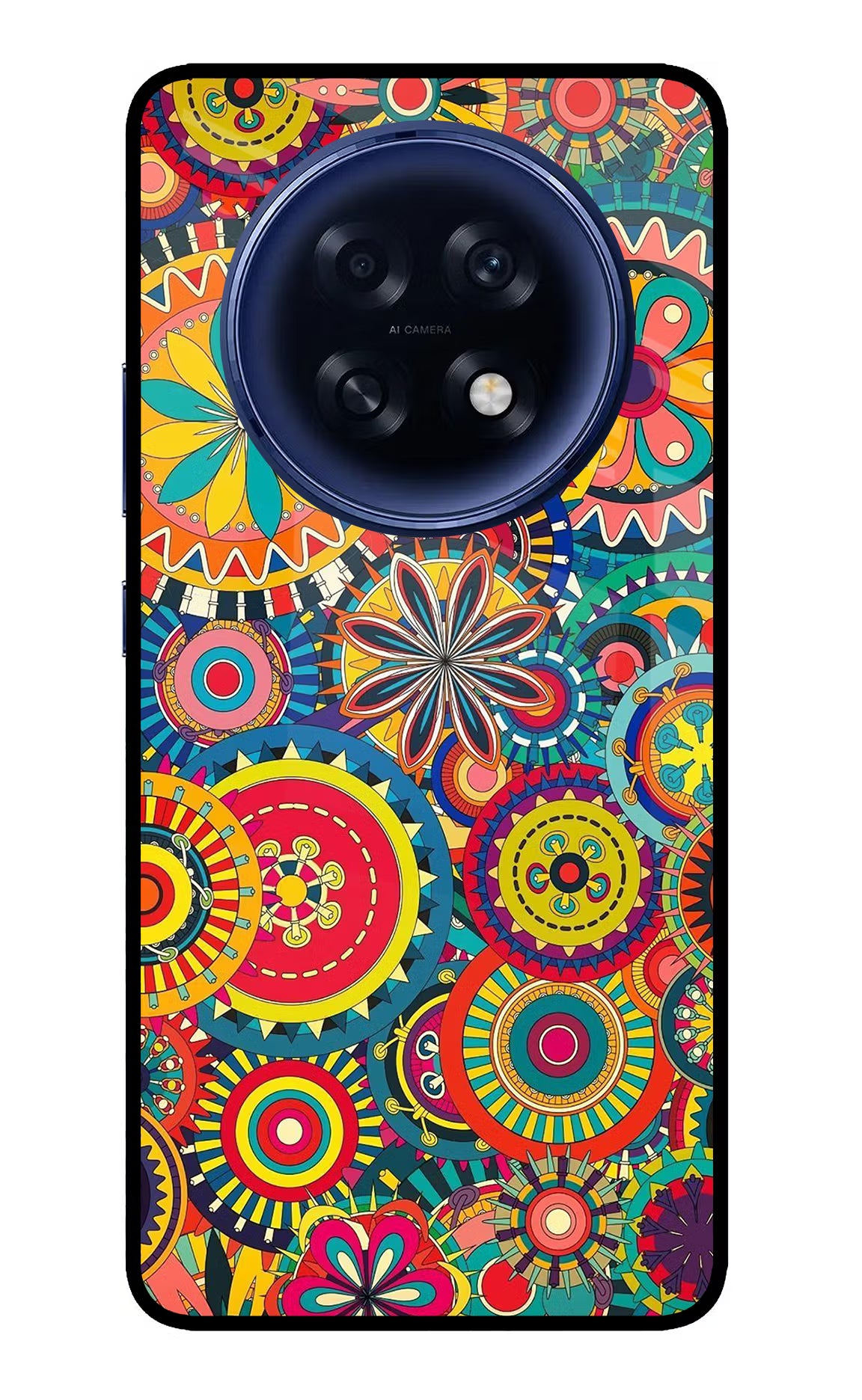 Gol Gol Art Oppo F31 Pro Plus 5G Back Cover - Gol Gol Art Oppo F31 Pro Plus 5G Glass Case Back Cover by Casekaro Gol Gol Art Oppo F31 Pro Plus 5G Glass Case Back Cover by Casekaro