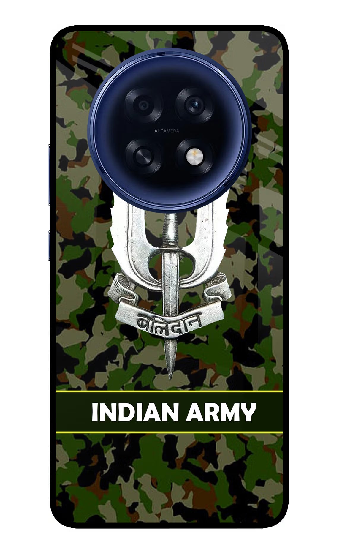 Balidan Indian Logo Oppo F31 Pro Plus 5G Back Cover - Balidan Indian Logo Oppo F31 Pro Plus 5G Glass Case Back Cover by Casekaro Balidan Indian Logo Oppo F31 Pro Plus 5G Glass Case Back Cover by Casekaro