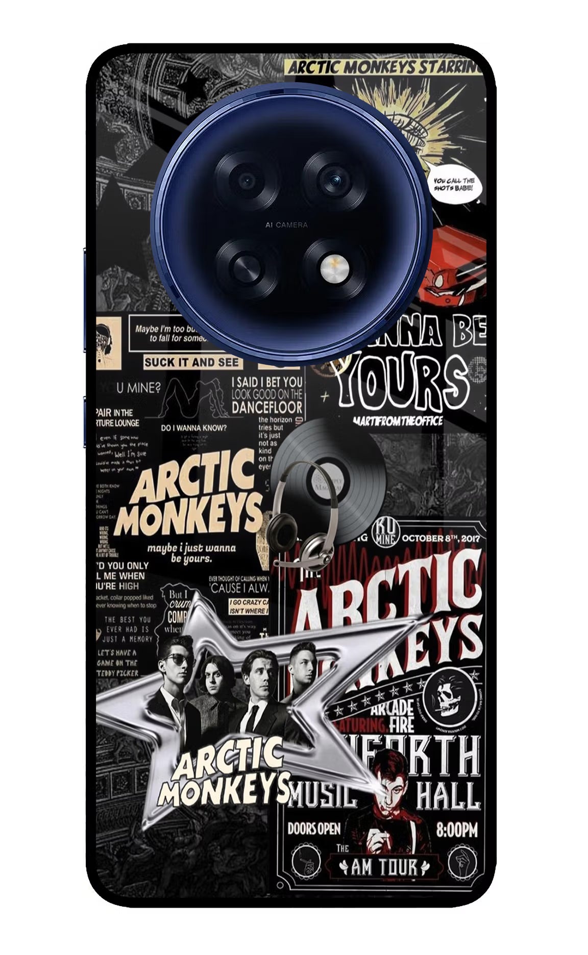 Arctic Monkeys Oppo F31 Pro Plus 5G Back Cover - Arctic Monkeys Oppo F31 Pro Plus 5G Glass Case Back Cover by Casekaro Arctic Monkeys Oppo F31 Pro Plus 5G Glass Case Back Cover by Casekaro